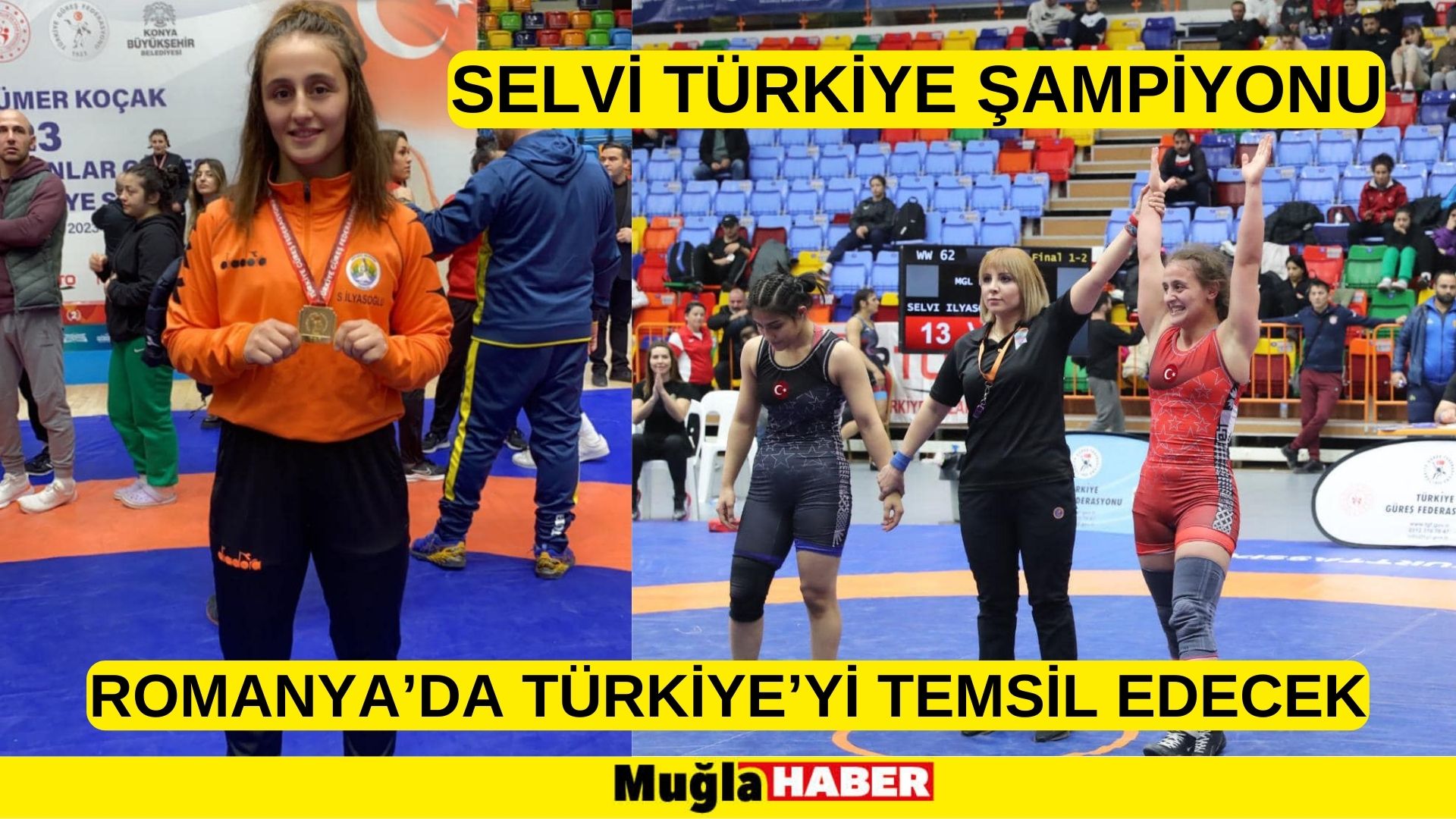 SELVİ TÜRKİYE ŞAMPİYONU