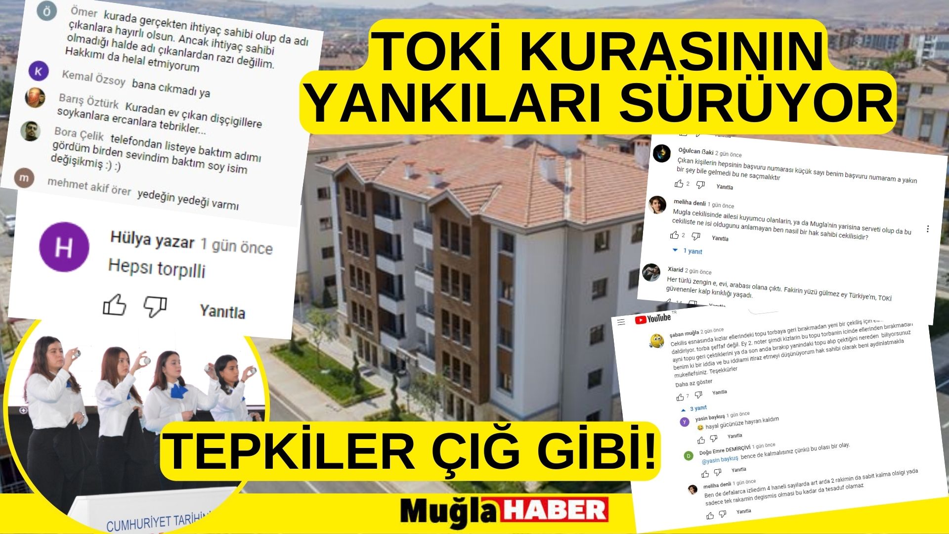 TOKİ KURASININ YANKILARI SÜRÜYOR: TEPKİLER ÇIĞ GİBİ!