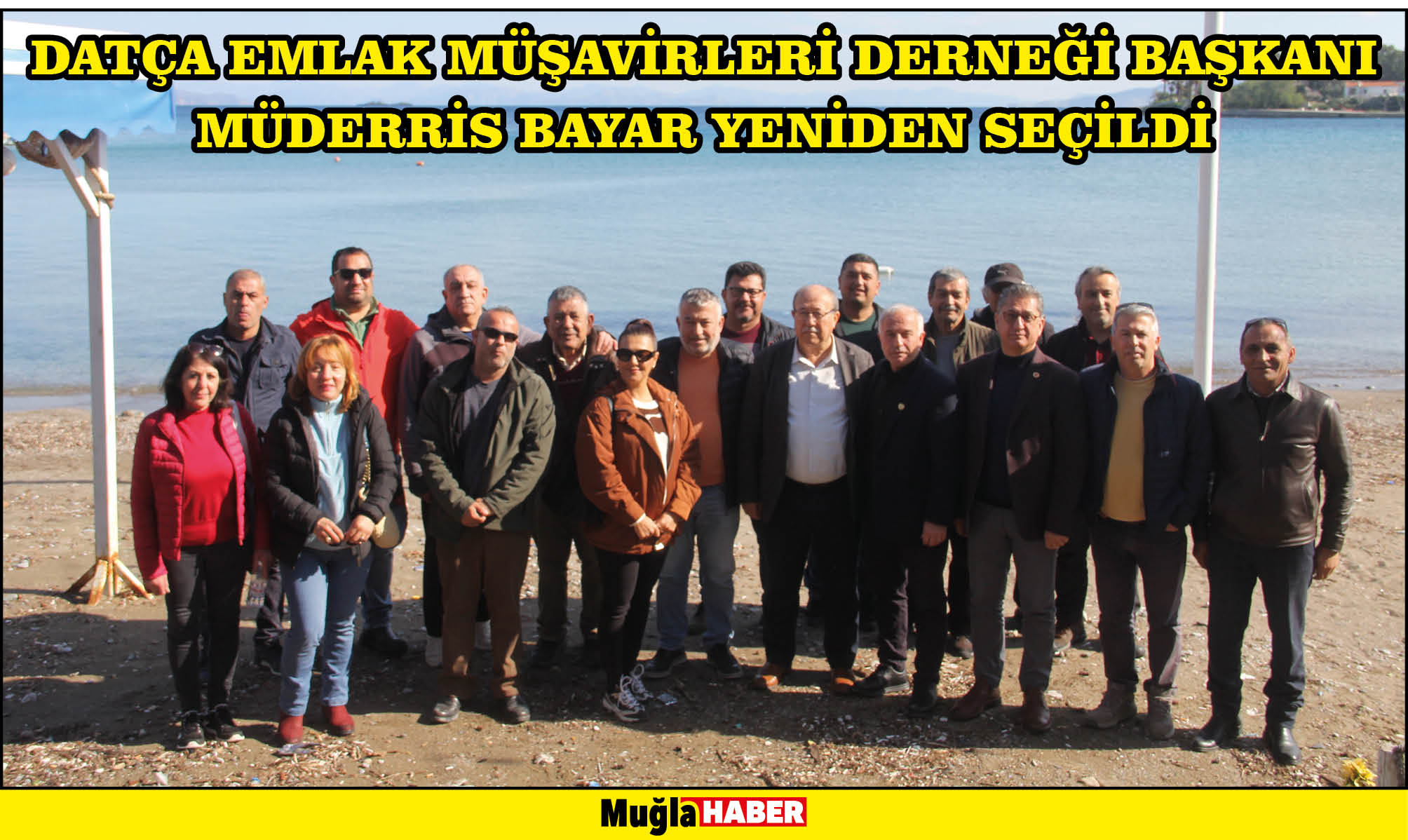 Datça Emlak Müşavirleri Derneği Başkanı Müderris Bayar yeniden seçildi