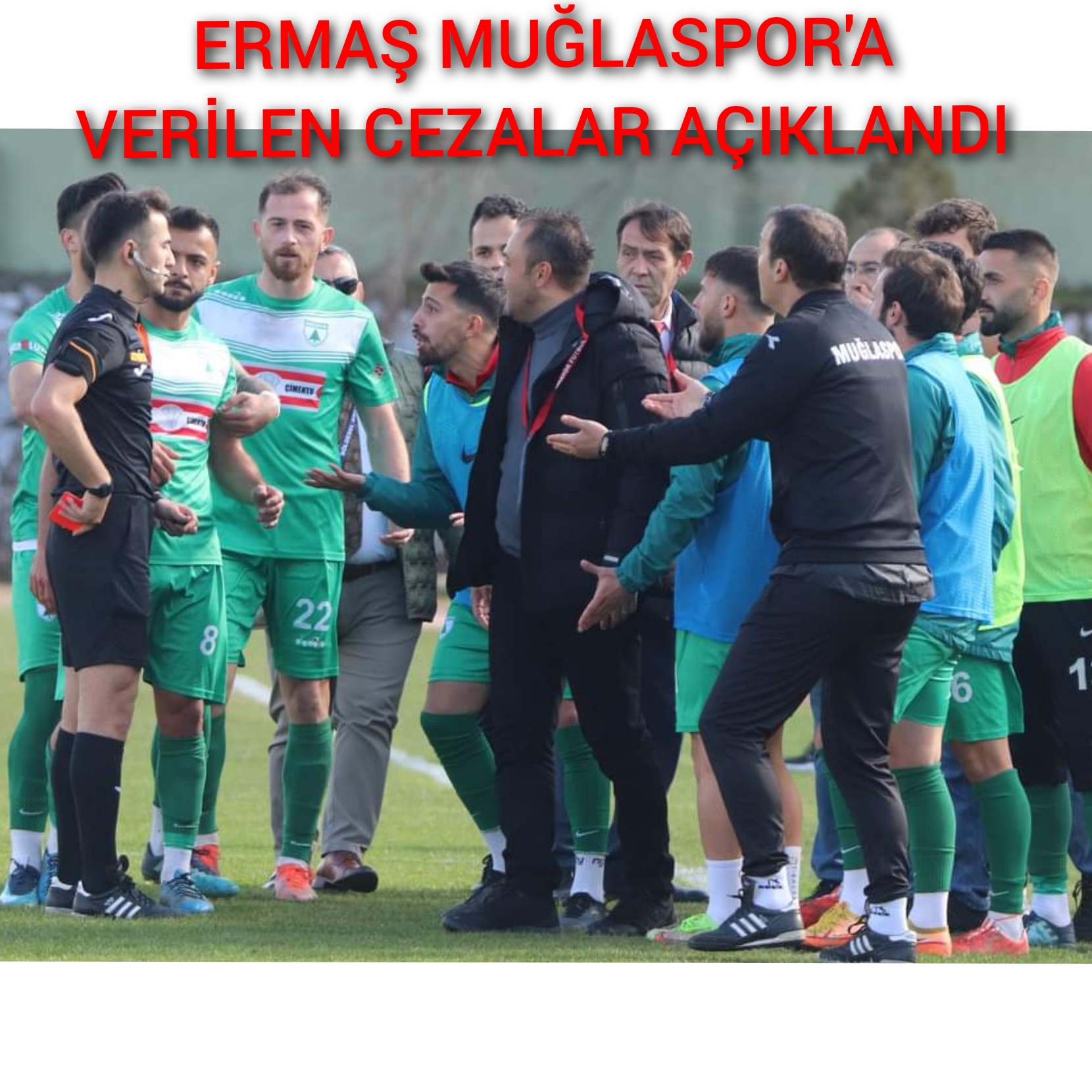 ERMAŞ MUĞLASPOR'A VERİLEN CEZALAR AÇIKLANDI