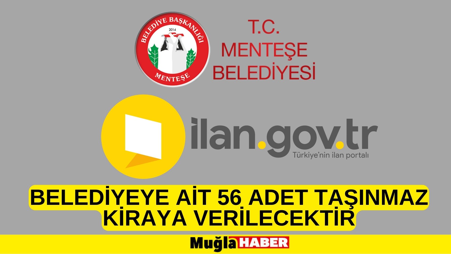 Belediyeye ait 56 adet taşınmaz kiraya verilecektir