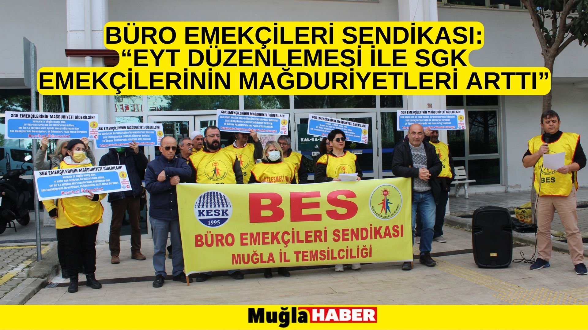 BÜRO EMEKÇİLERİ SENDİKASI:“EYT DÜZENLEMESİ İLE SGK EMEKÇİLERİNİN MAĞDURİYETLERİ ARTTI”