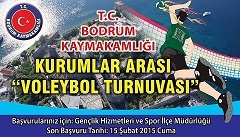 Bodrum’da Voleybol heyecanı