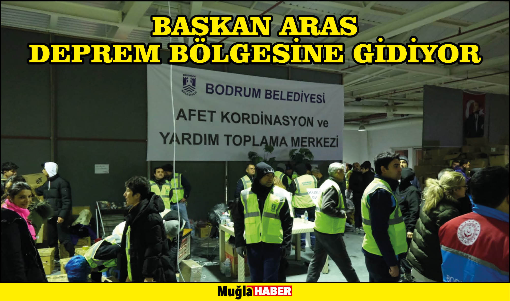 BAŞKAN ARAS DEPREM BÖLGESİNE GİDİYOR