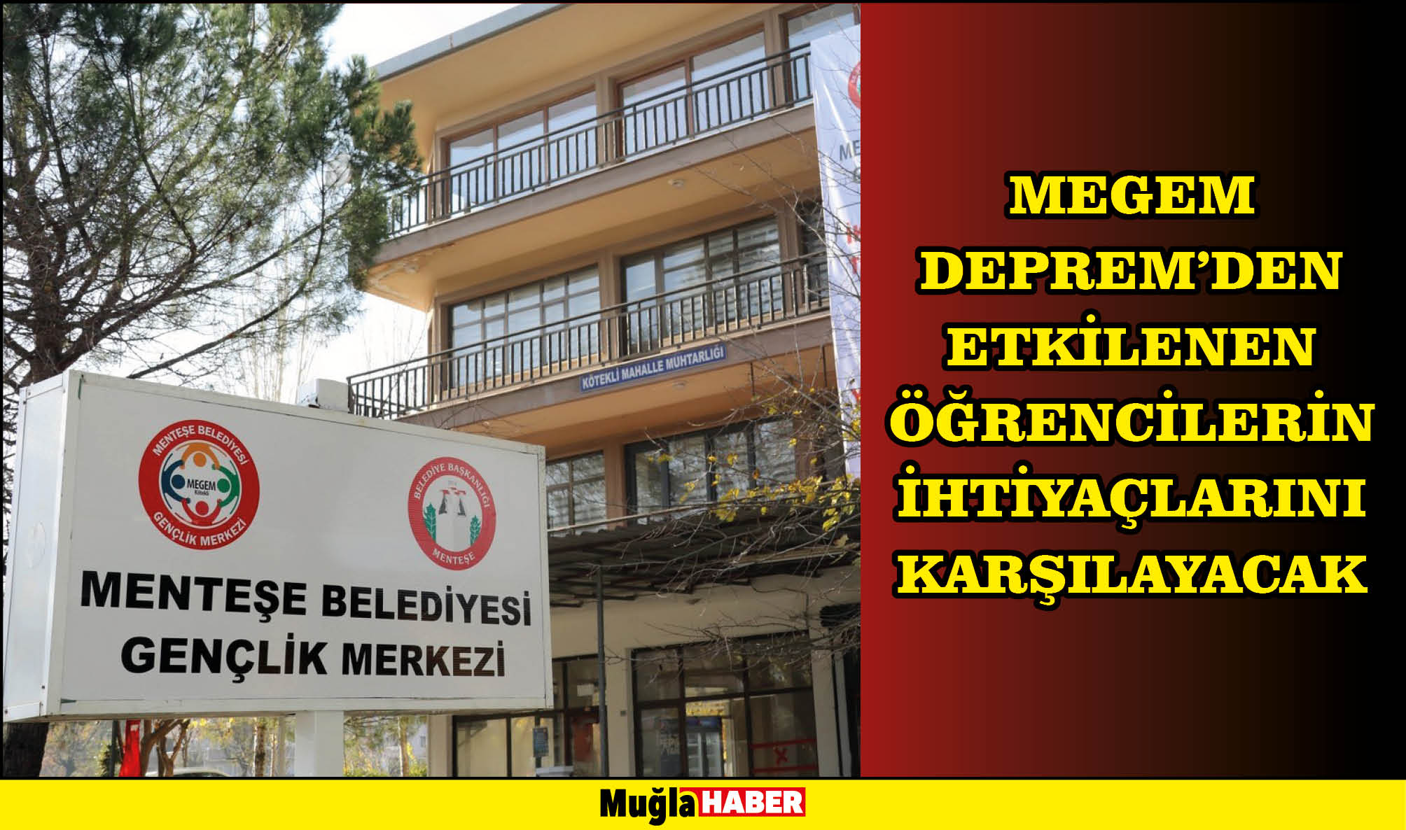 MEGEM DEPREM’DEN ETKİLENEN ÖĞRENCİLERİN İHTİYAÇLARINI KARŞILAYACAK