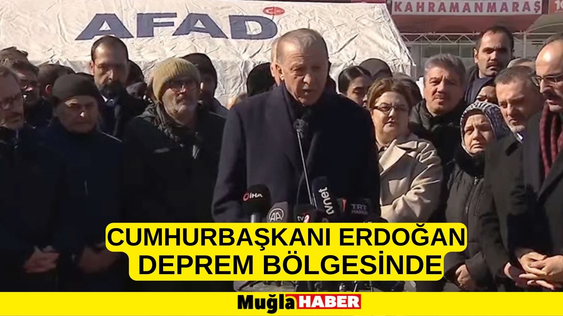 Cumhurbaşkanı Erdoğan: Hedefimiz depremlerden etkilenen 10 ilde 1 yıl içinde yeni konutlar inşa etmek