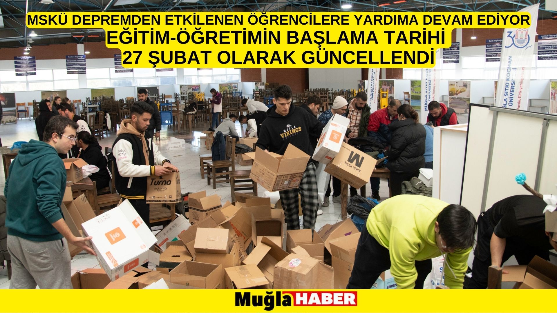 MSKÜ EĞİTİM-ÖĞRETİMİN BAŞLAMA TARİHİNİ 27 ŞUBAT OLARAK GÜNCELLEDİ