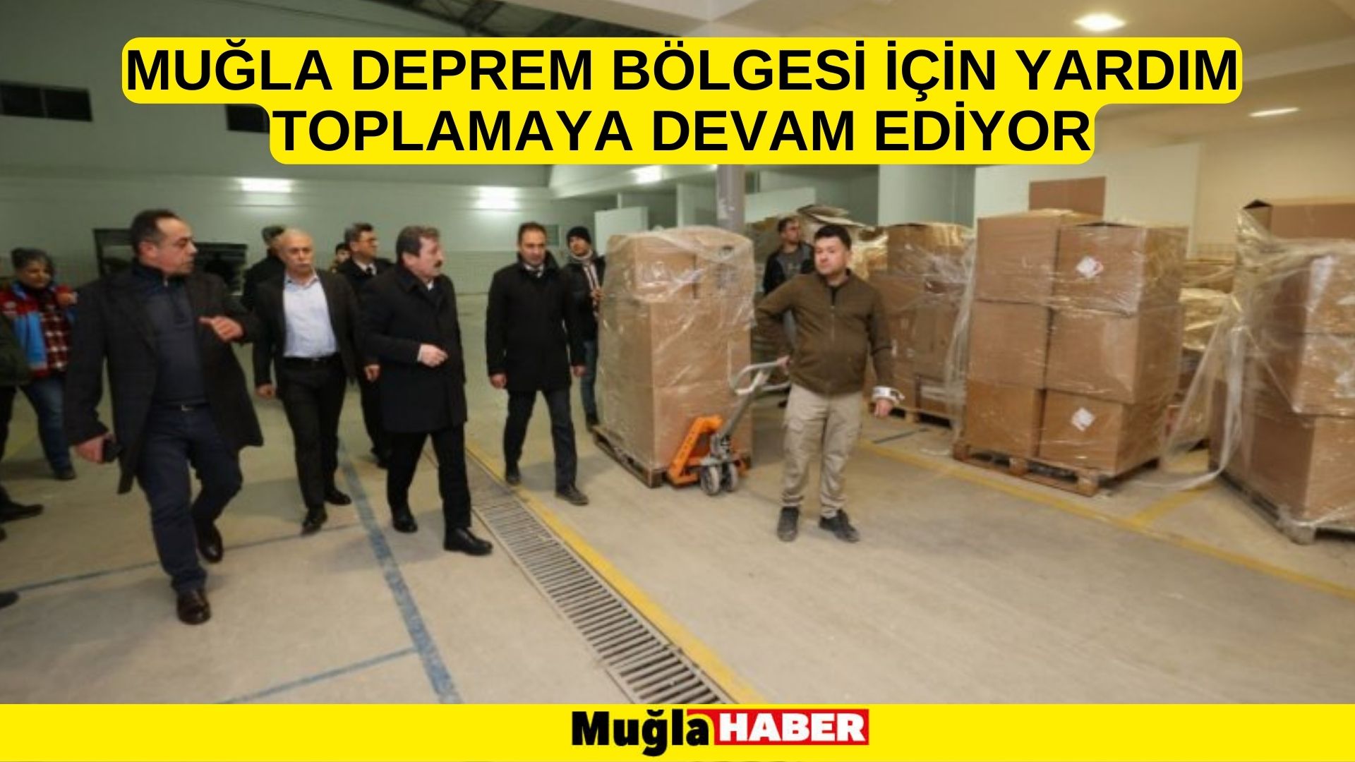 Muğla deprem bölgesi için yardım toplamaya devam ediyor