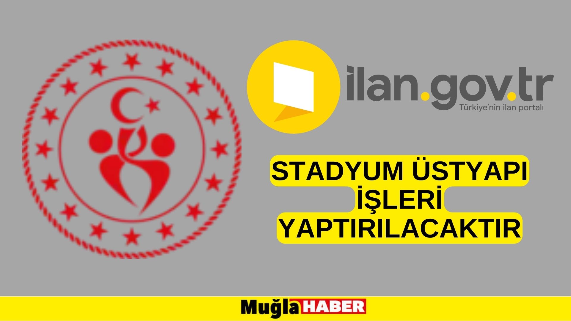 Stadyum üstyapı işleri yaptırılacaktır