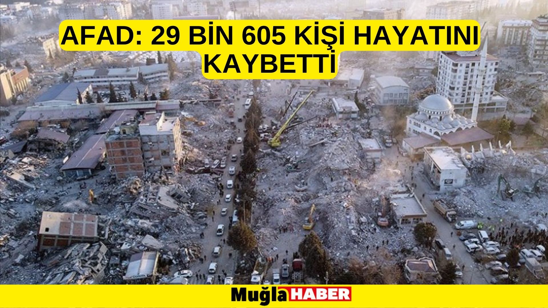 AFAD: 29 bin 605 kişi hayatını kaybetti