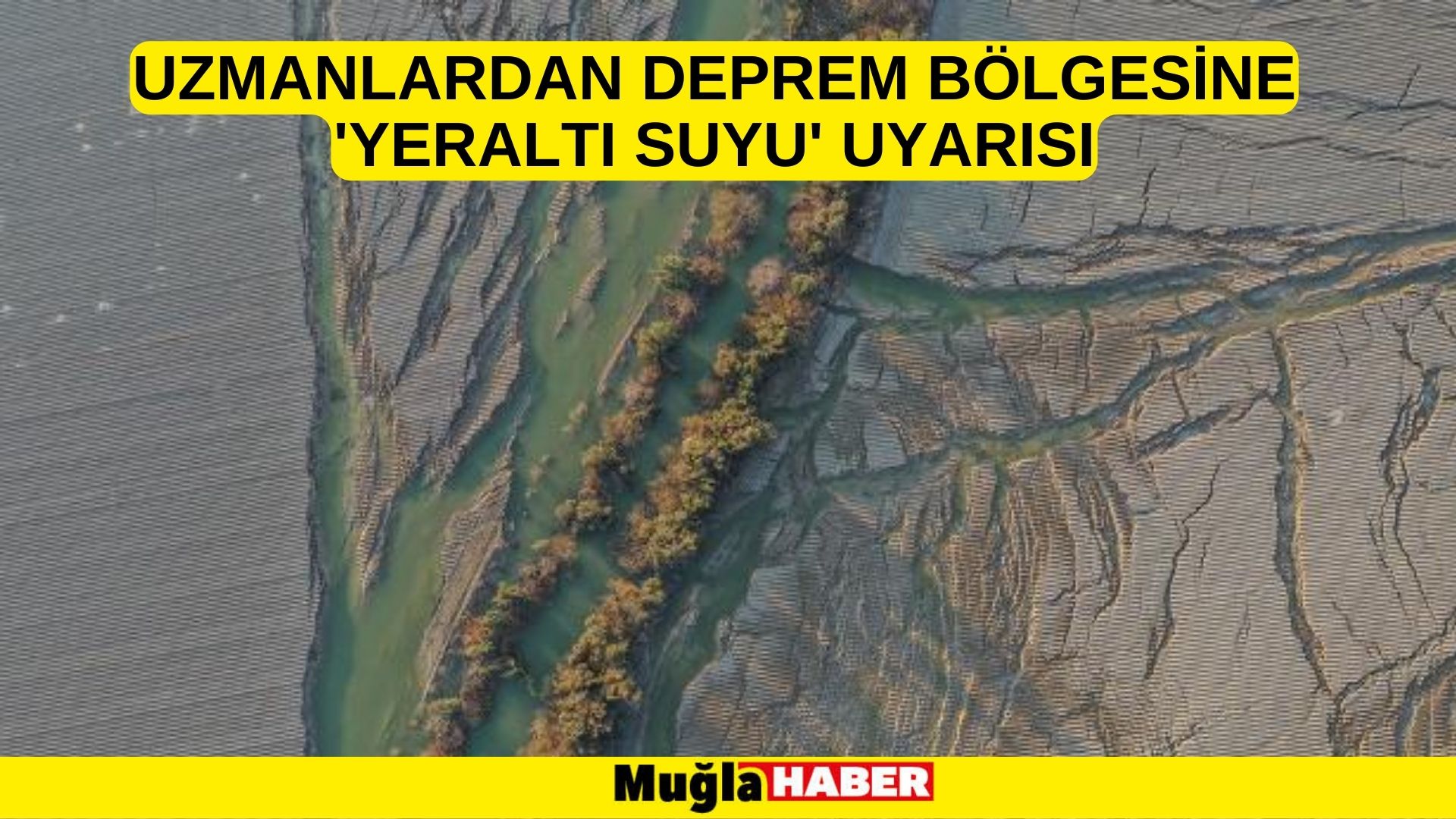 Uzmanlardan deprem bölgesine 'yeraltı suyu' uyarısı