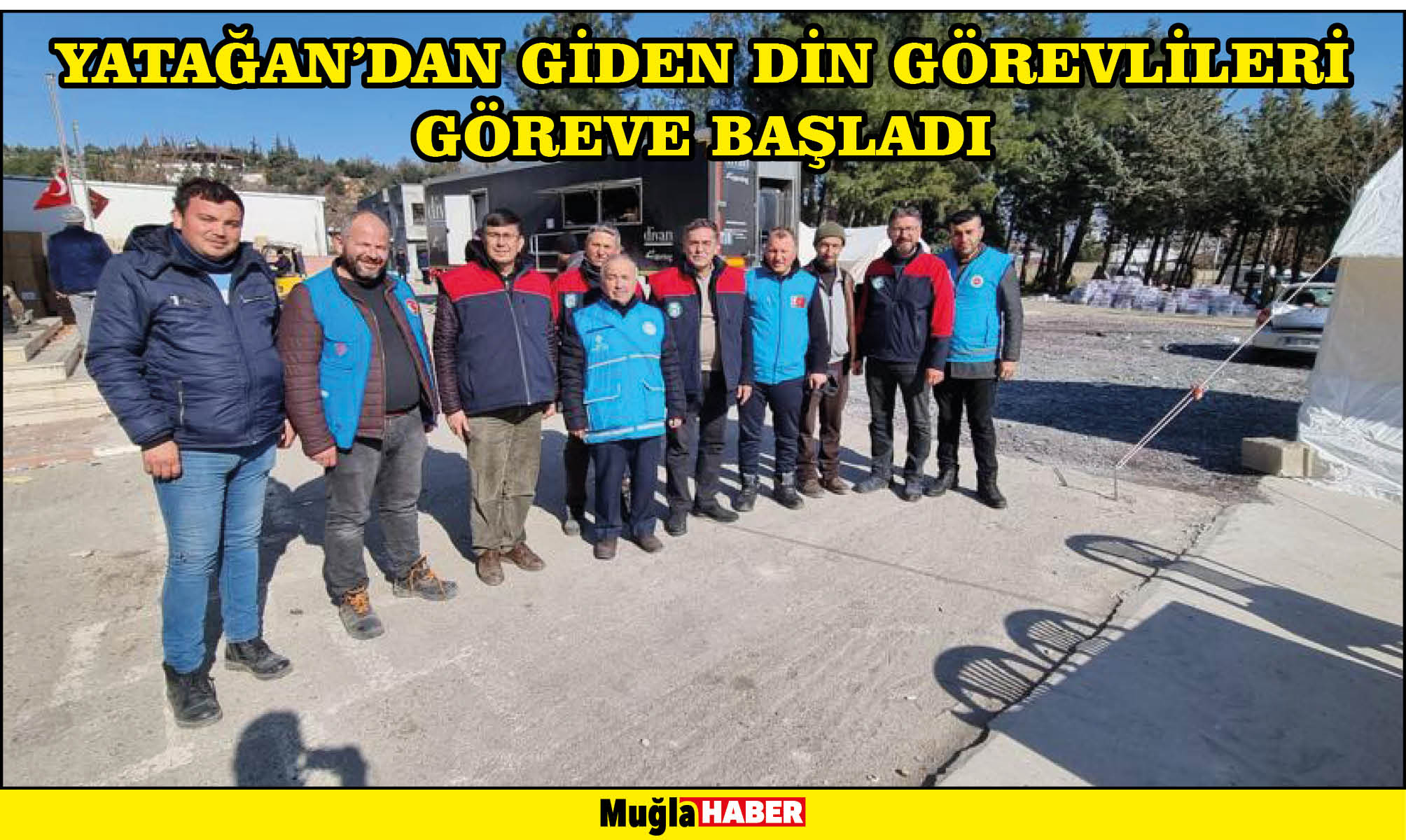 YATAĞAN’DAN GİDEN DİN GÖREVLİLERİ GÖREVE BAŞLADI