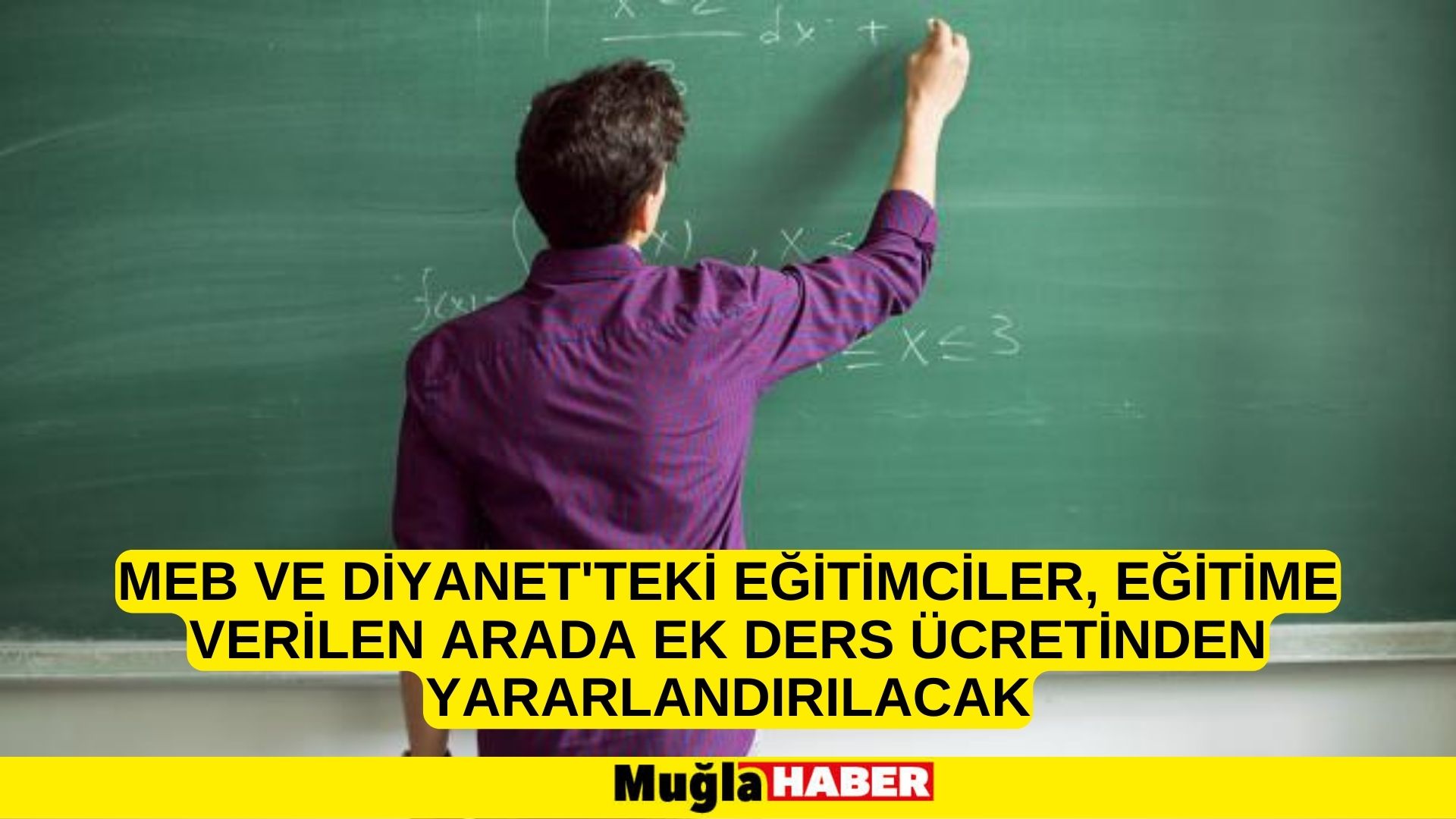 MEB ve Diyanet'teki eğitimciler, eğitime verilen arada ek ders ücretinden yararlandırılacak