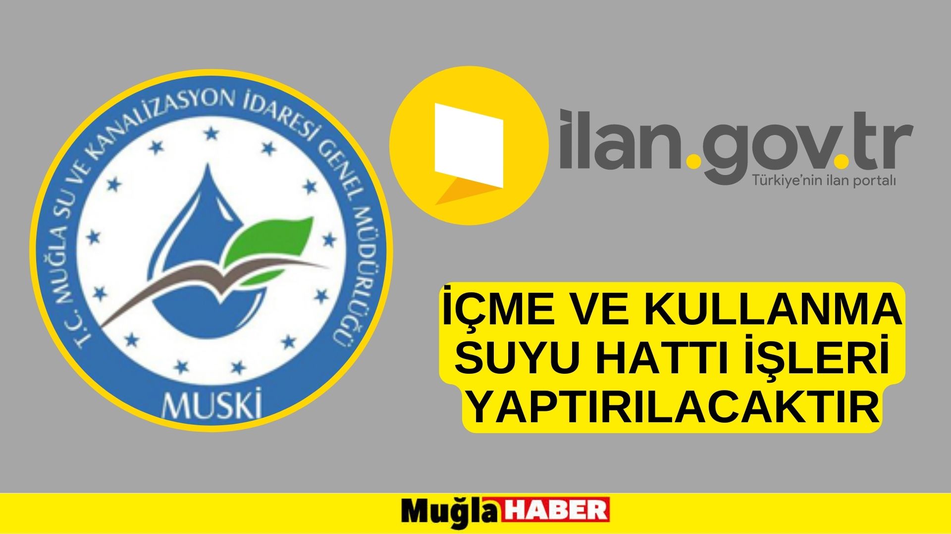 İçme ve kullanma suyu hattı işleri yaptırılacaktır