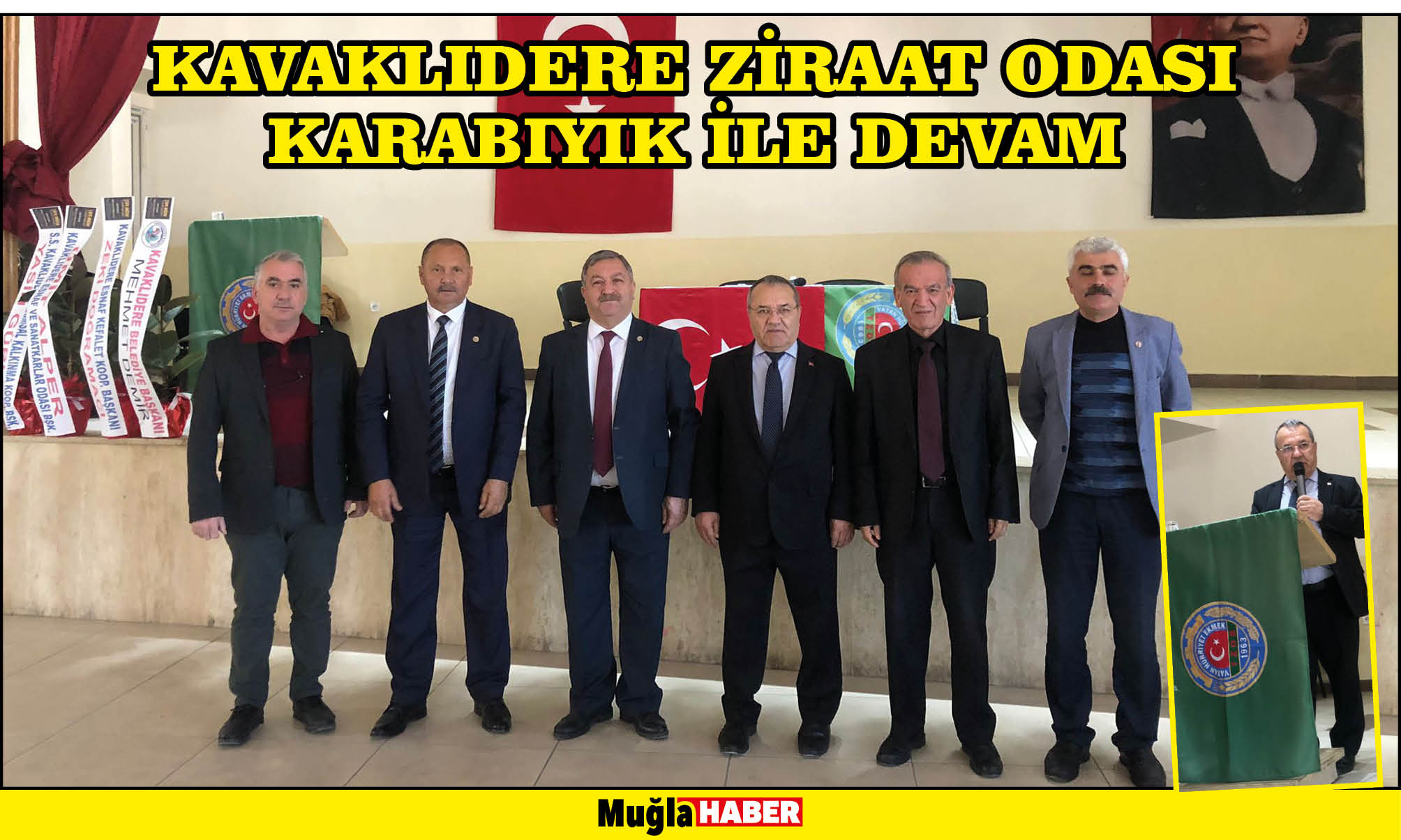 KAVAKLIDERE ZİRAAT ODASI KARABIYIK İLE DEVAM