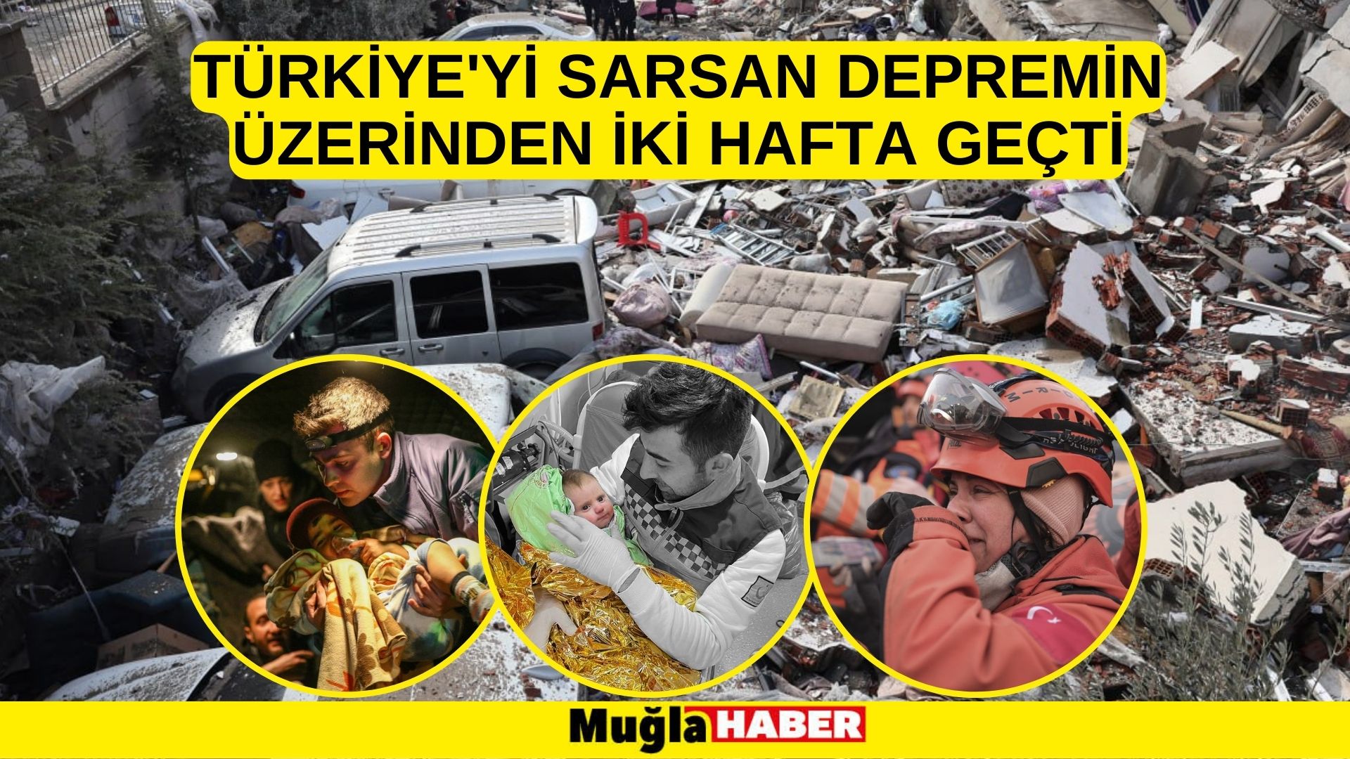 Türkiye'yi sarsan depremin üzerinden iki hafta geçti