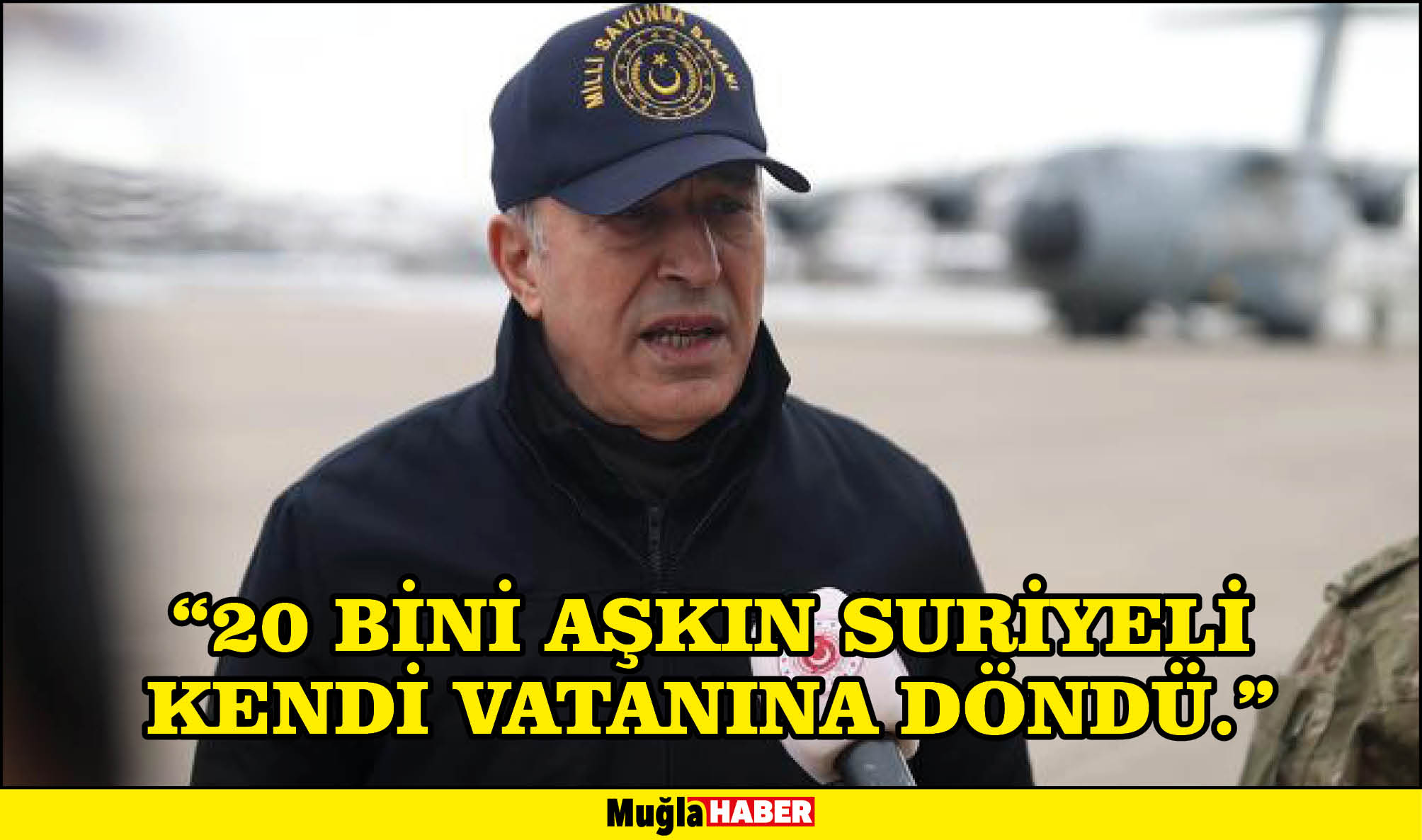 “20 bini aşkın Suriyeli  kendi vatanına döndü”