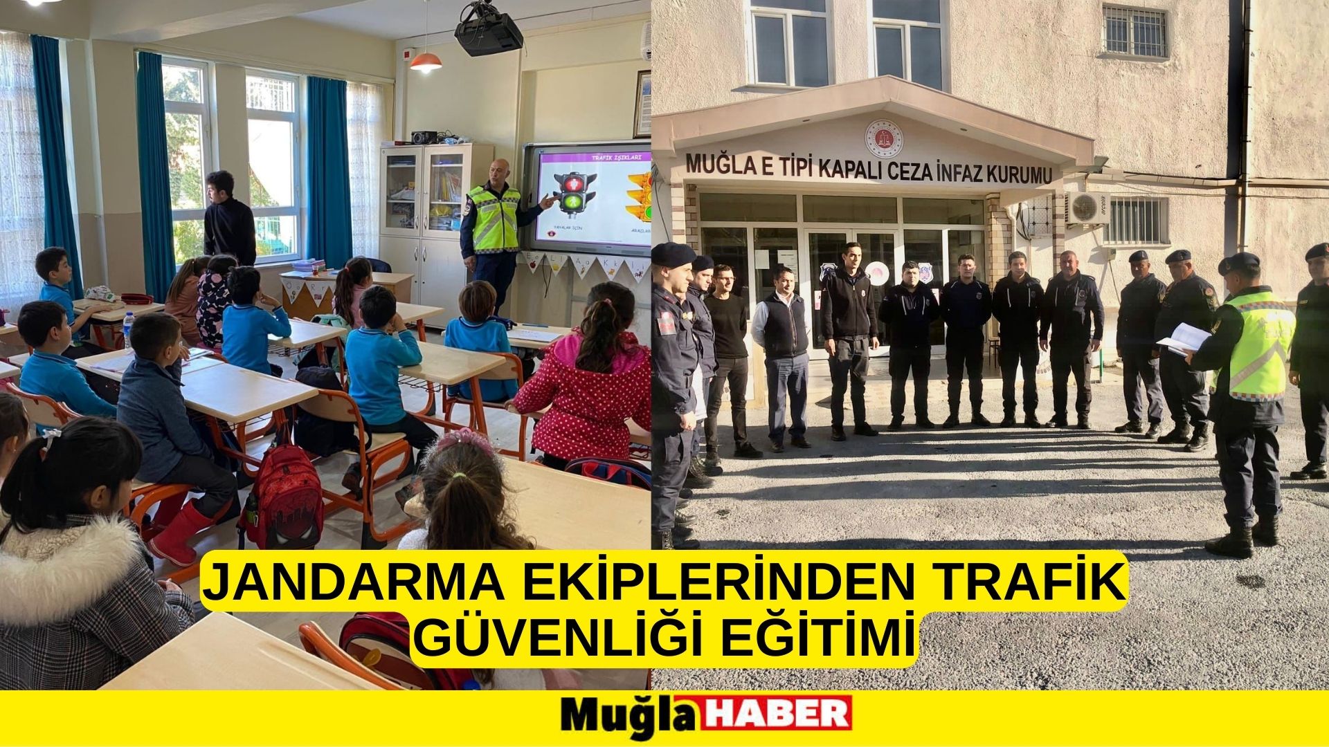 JANDARMA EKİPLERİNDEN TRAFİK GÜVENLİĞİ EĞİTİMİ