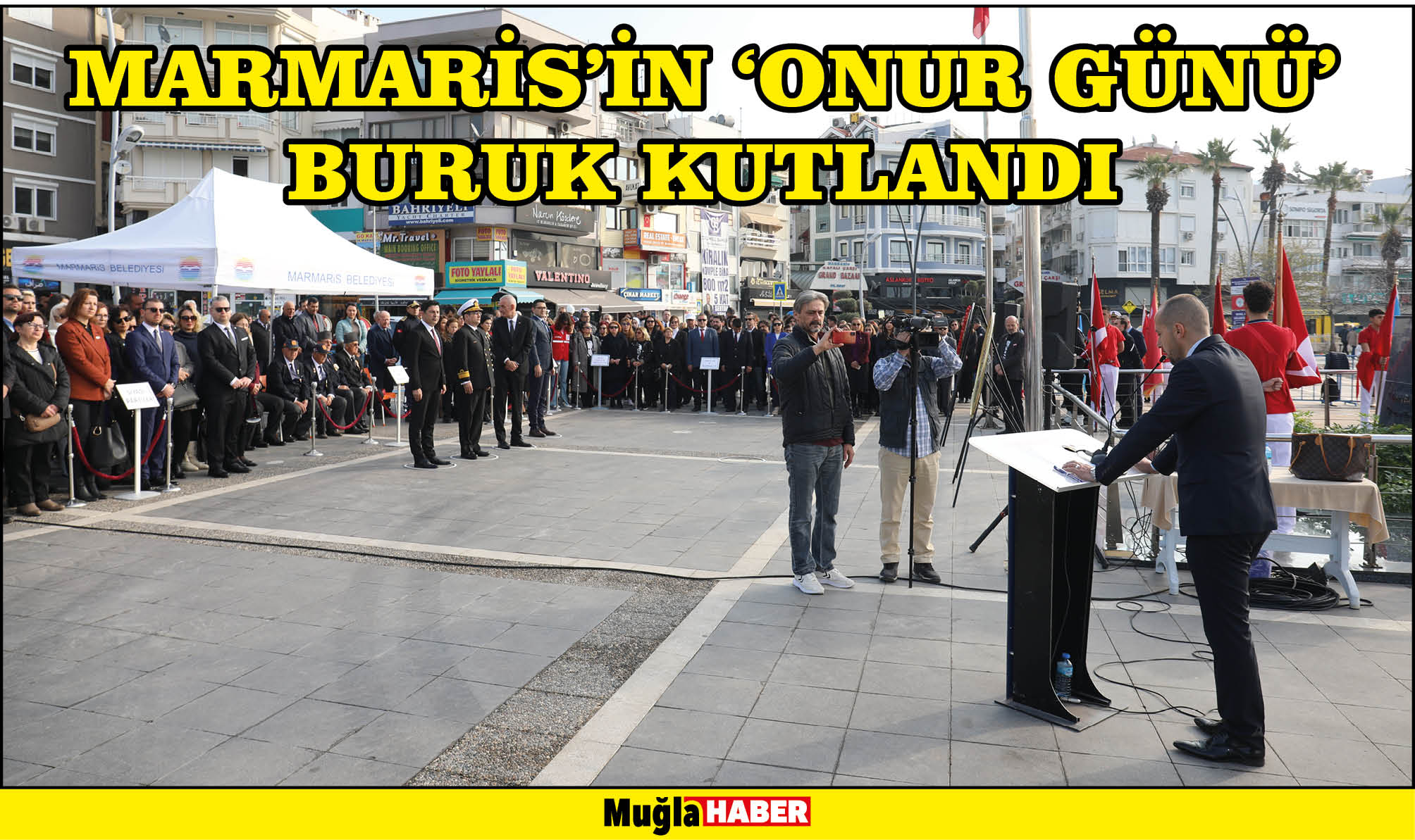 MARMARİS’İN ‘ONUR GÜNÜ’ BURUK KUTLANDI