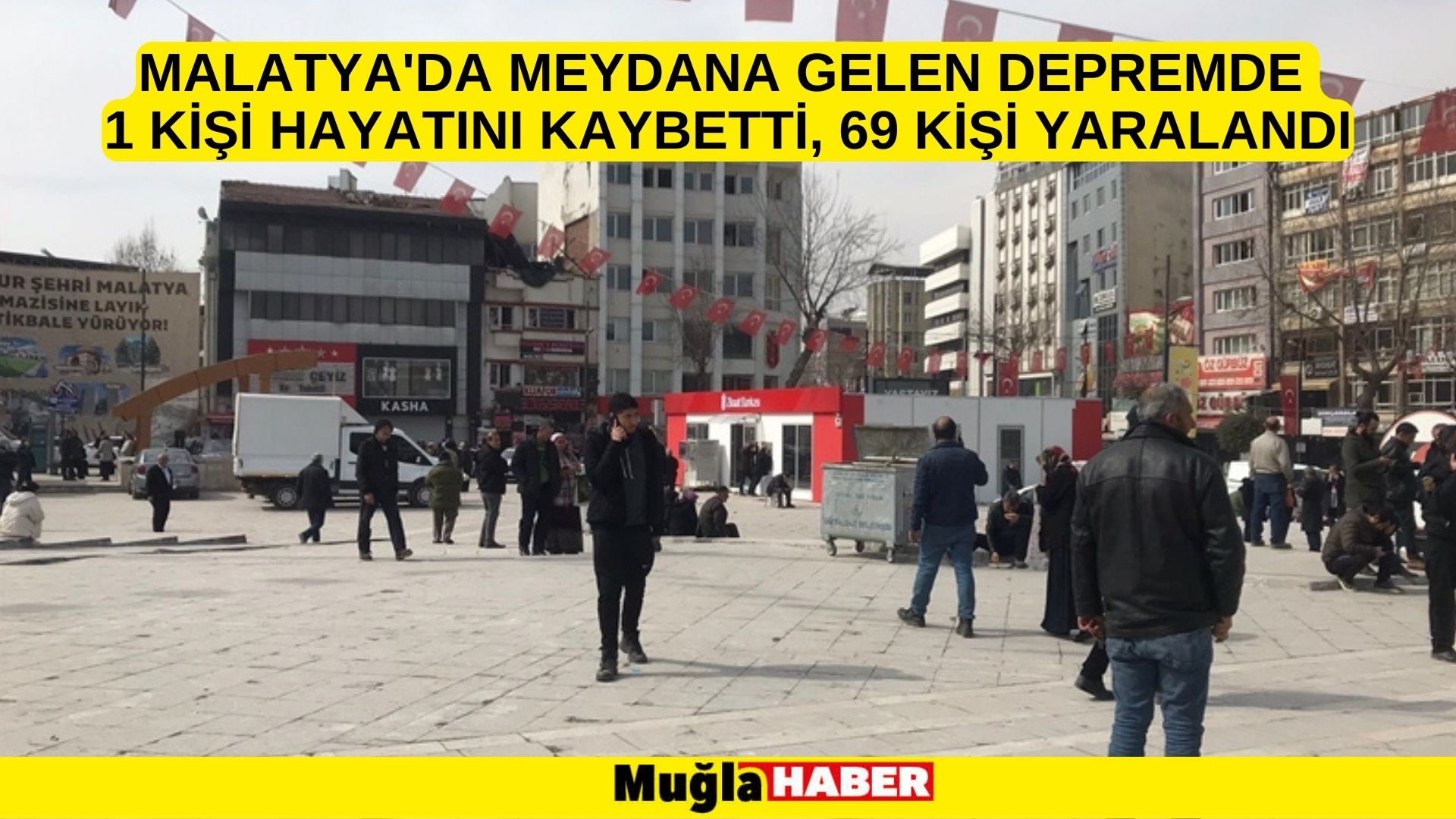 Malatya'da 5,6 büyüklüğünde deprem: 1 kişi hayatını kaybetti, 69 kişi yaralandı