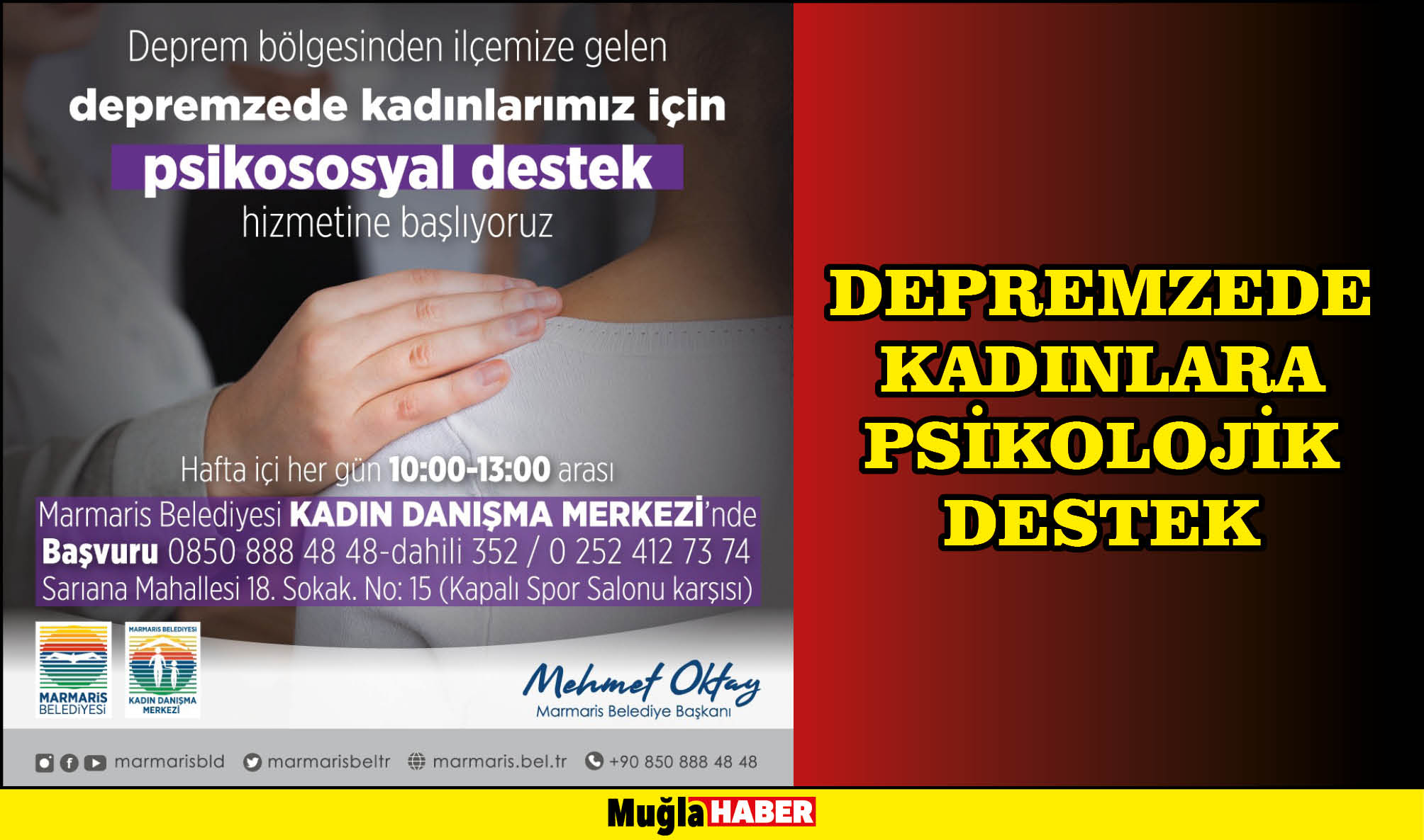 DEPREMZEDE KADINLARA PSİKOLOJİK DESTEK