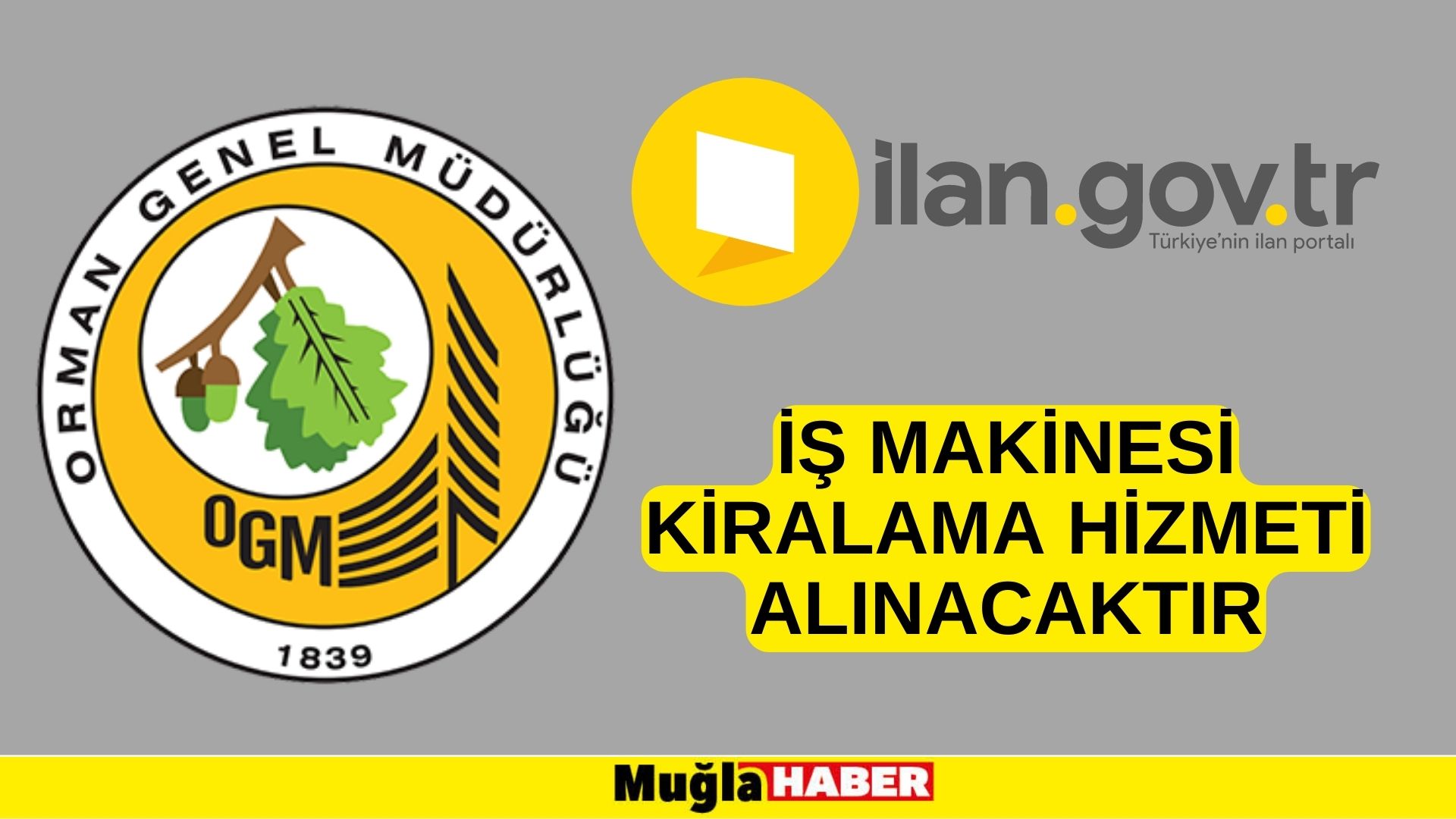 İş makinesi kiralama hizmeti alınacaktır