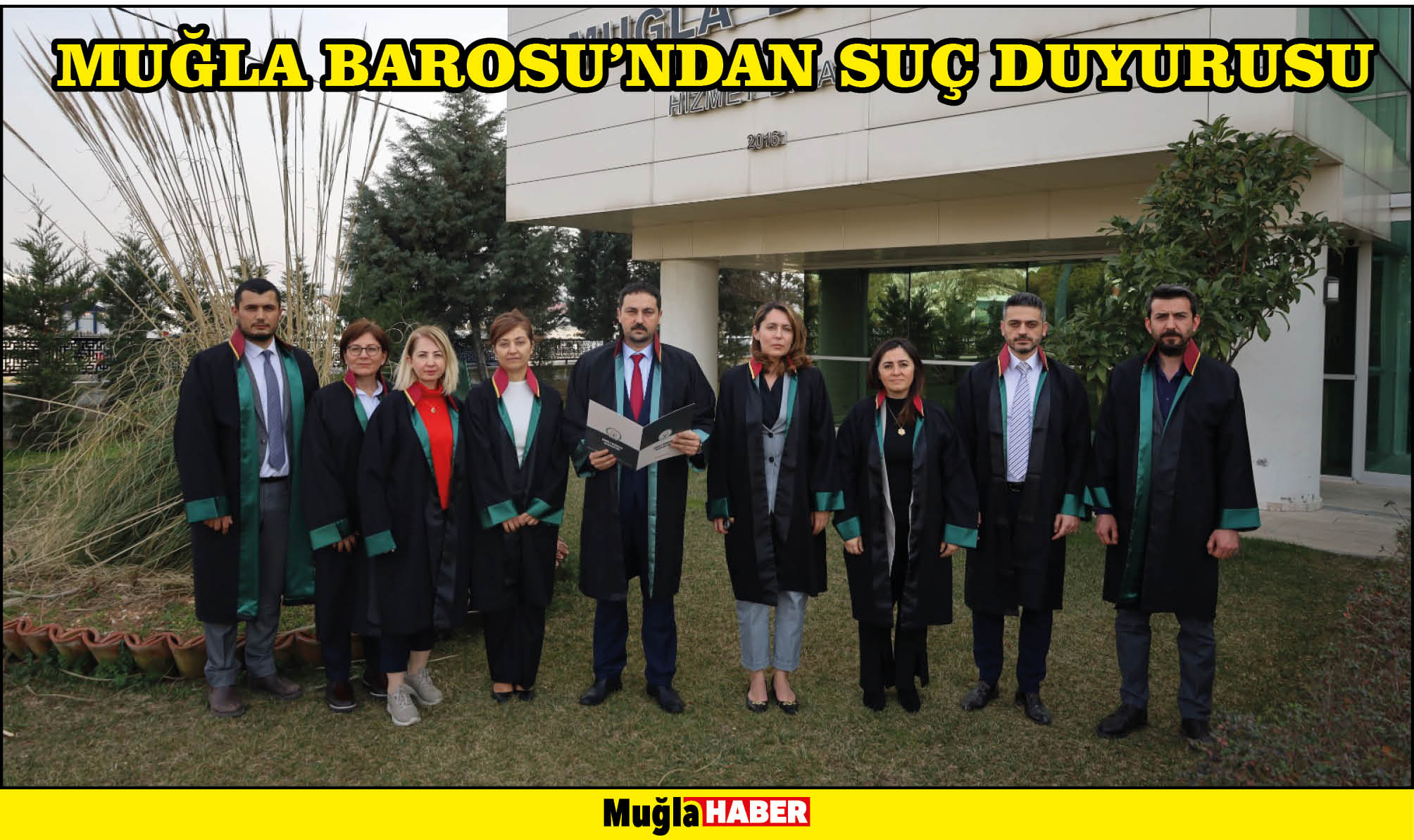 MUĞLA BAROSU’NDAN SUÇ DUYURUSU