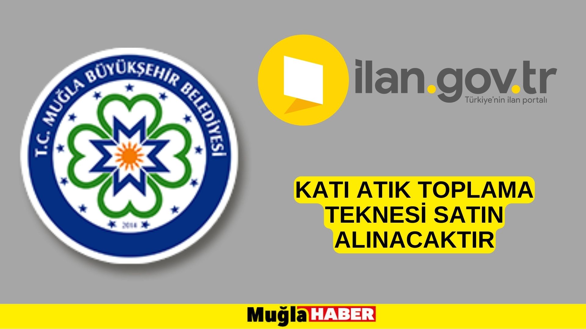 Katı atık toplama teknesi satın alınacaktır