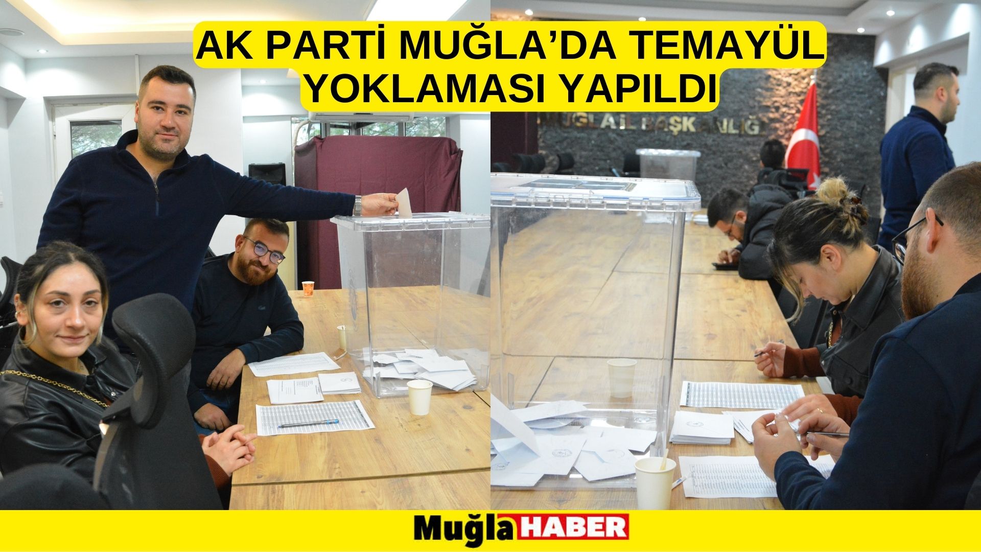 AK PARTİ MUĞLA’DA TEMAYÜL YOKLAMASI YAPILDI