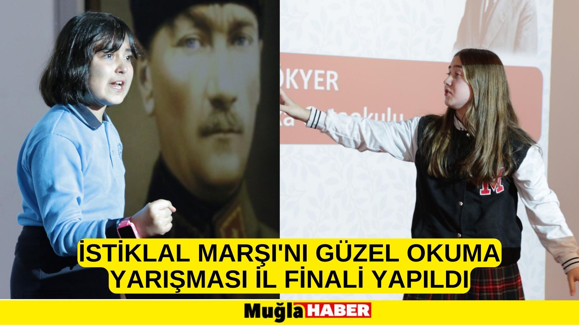 İSTİKLAL MARŞI'NI GÜZEL OKUMA YARIŞMASI İL FİNALİ YAPILDI