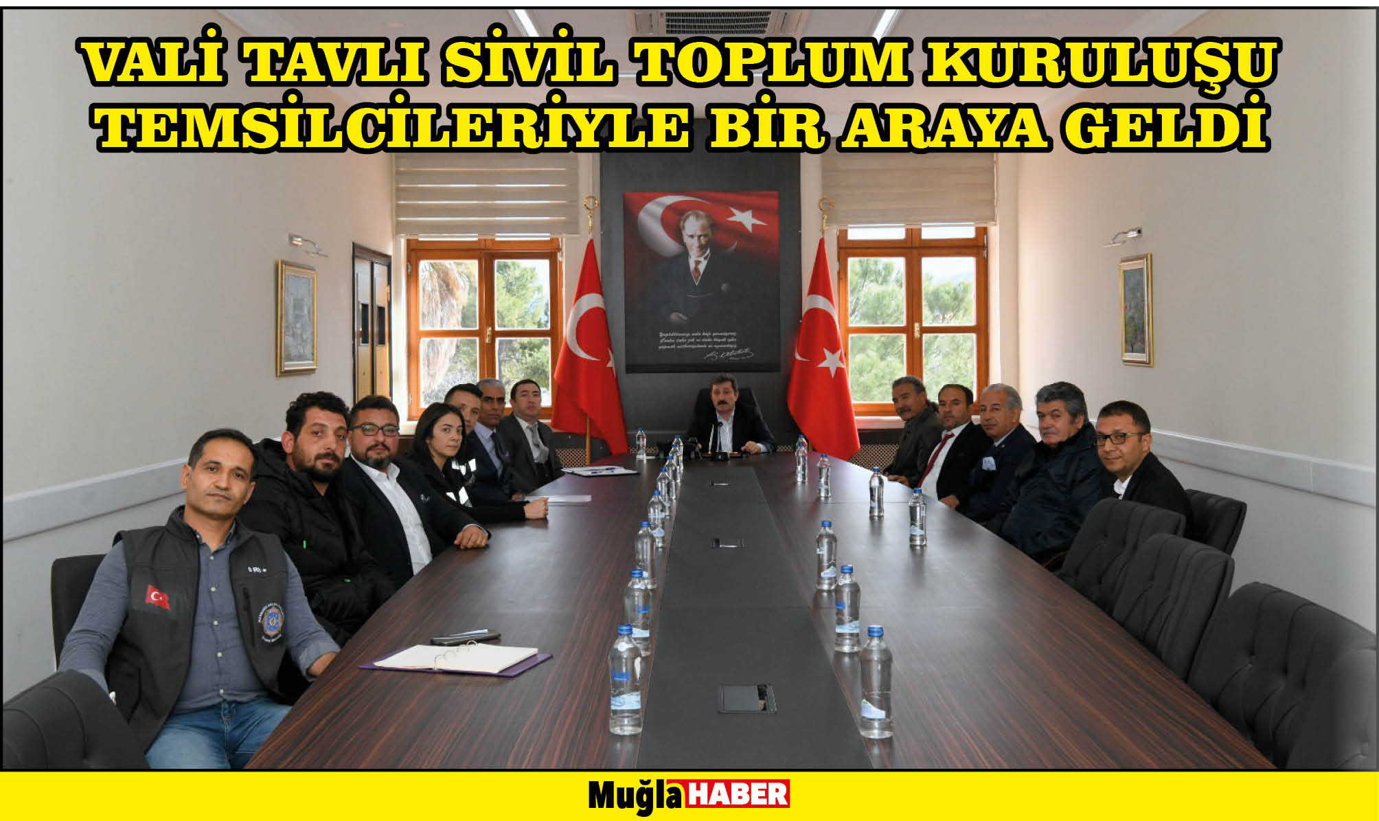 VALİ TAVLI SİVİL TOPLUM KURULUŞU TEMSİLCİLERİYLE BİR ARAYA GELDİ