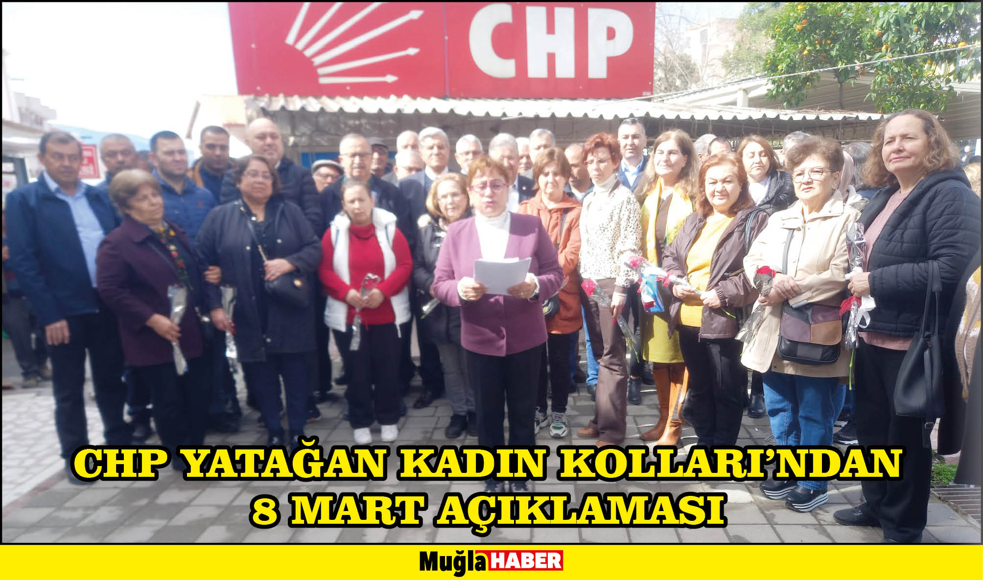 CHP YATAĞAN KADIN KOLLARI’NDAN 8 MART AÇIKLAMASI