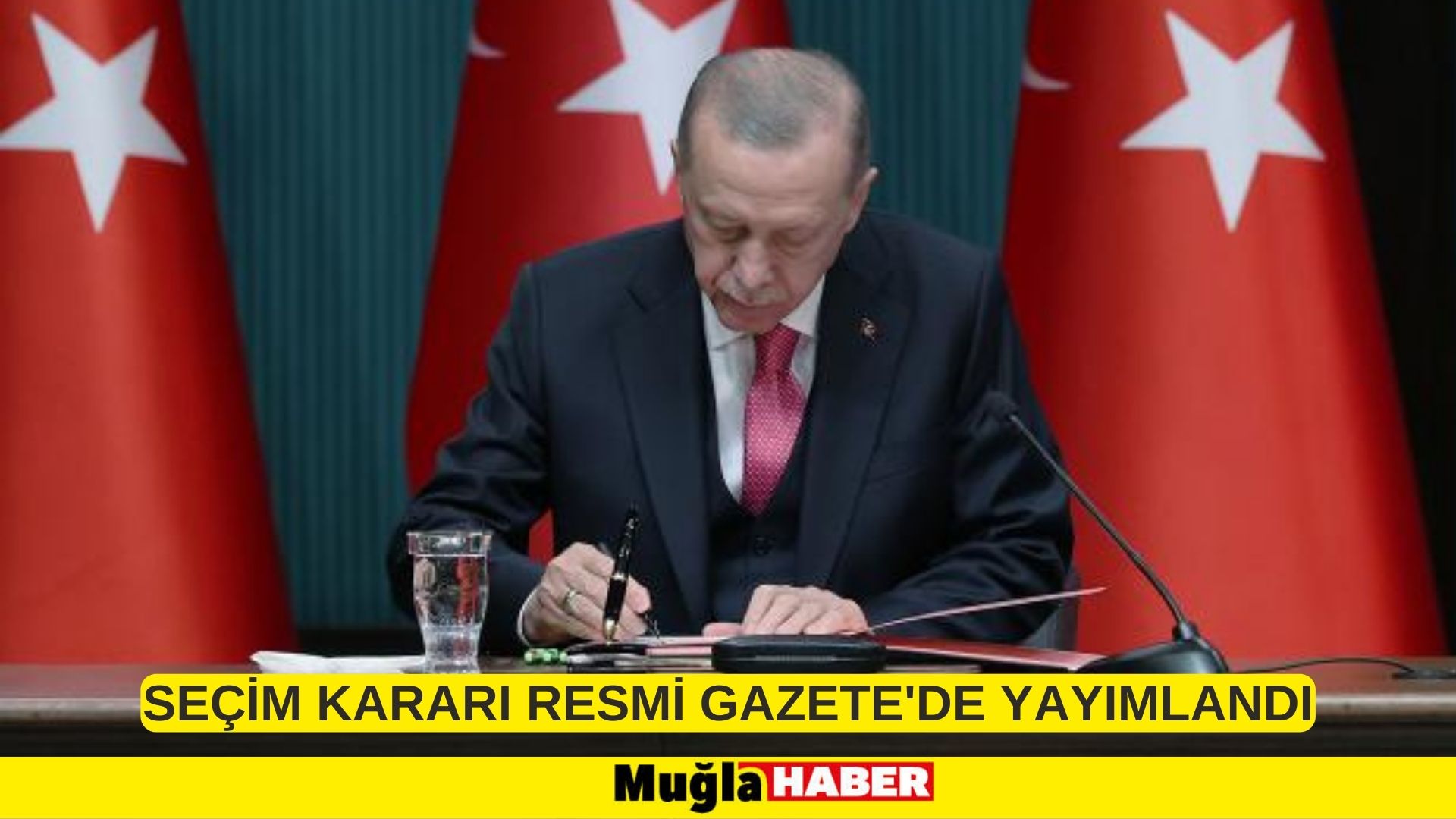 Seçim kararı Resmi Gazete'de yayımlandı