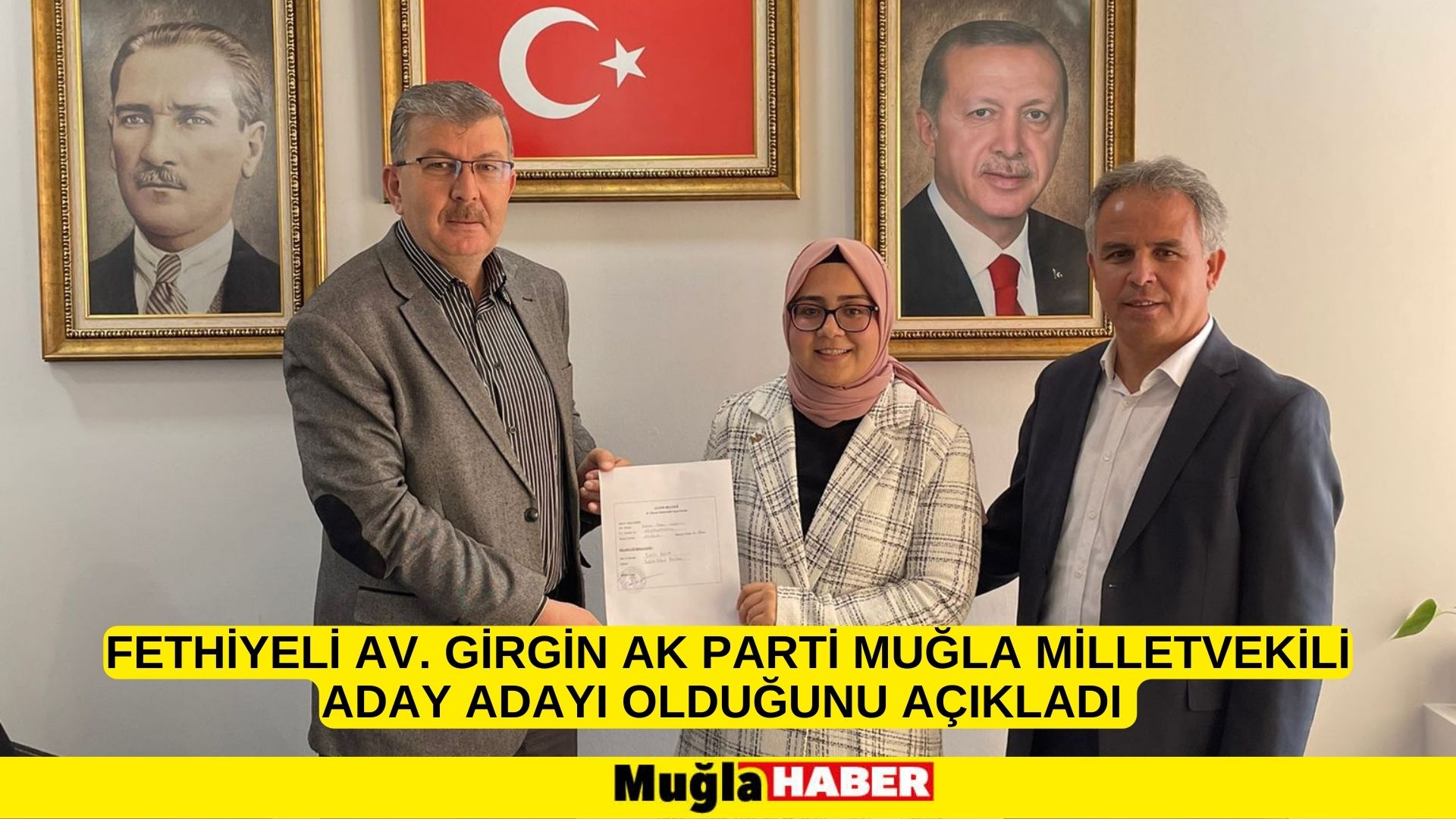 EMİNE SEHER GİRGİN ADAY ADAYLIĞINI AÇIKLADI