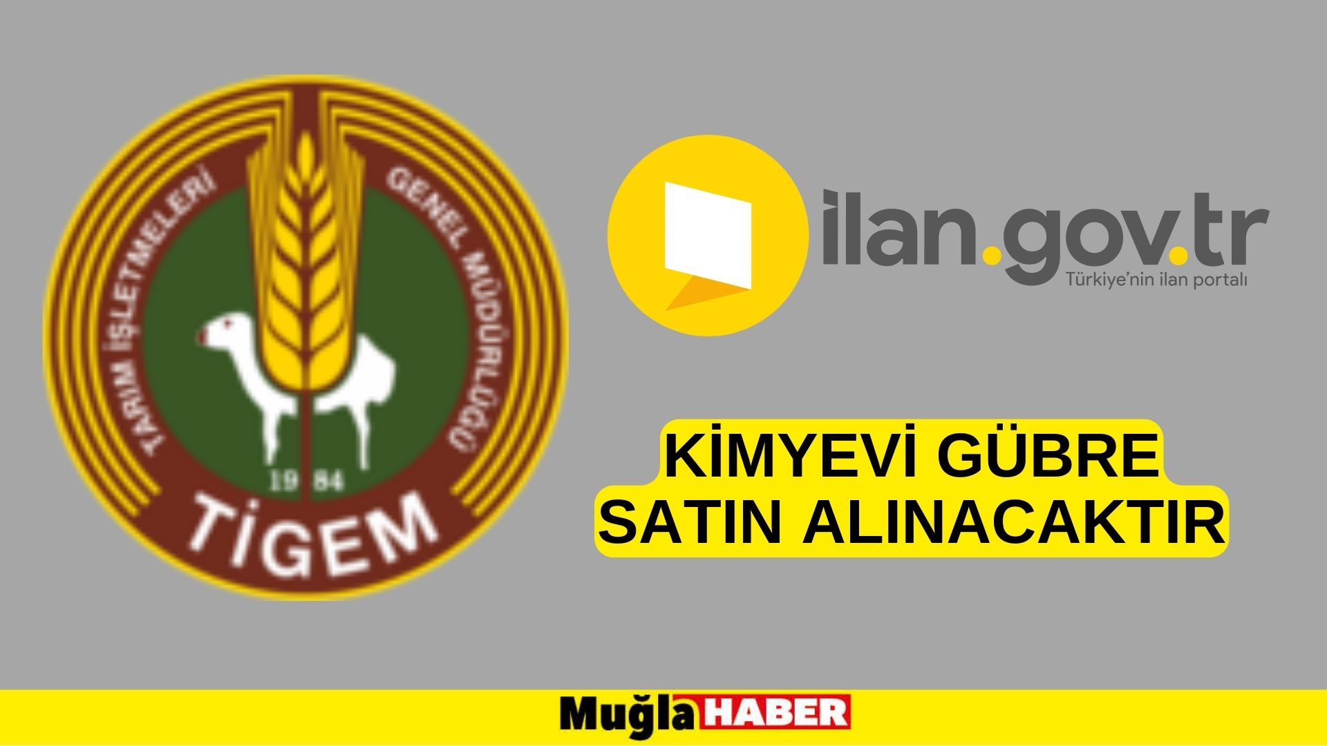 Kimyevi gübre satın alınacaktır