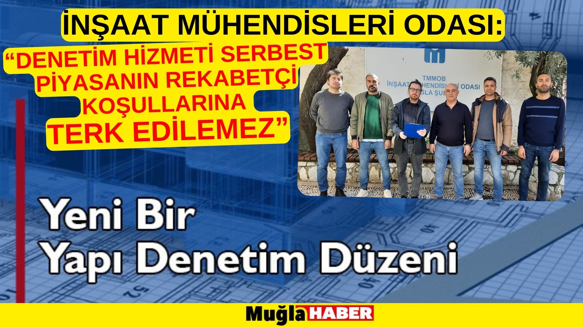 “DENETİM HİZMETİ SERBEST PİYASANIN REKABETÇİ KOŞULLARINA TERK EDİLEMEZ”   