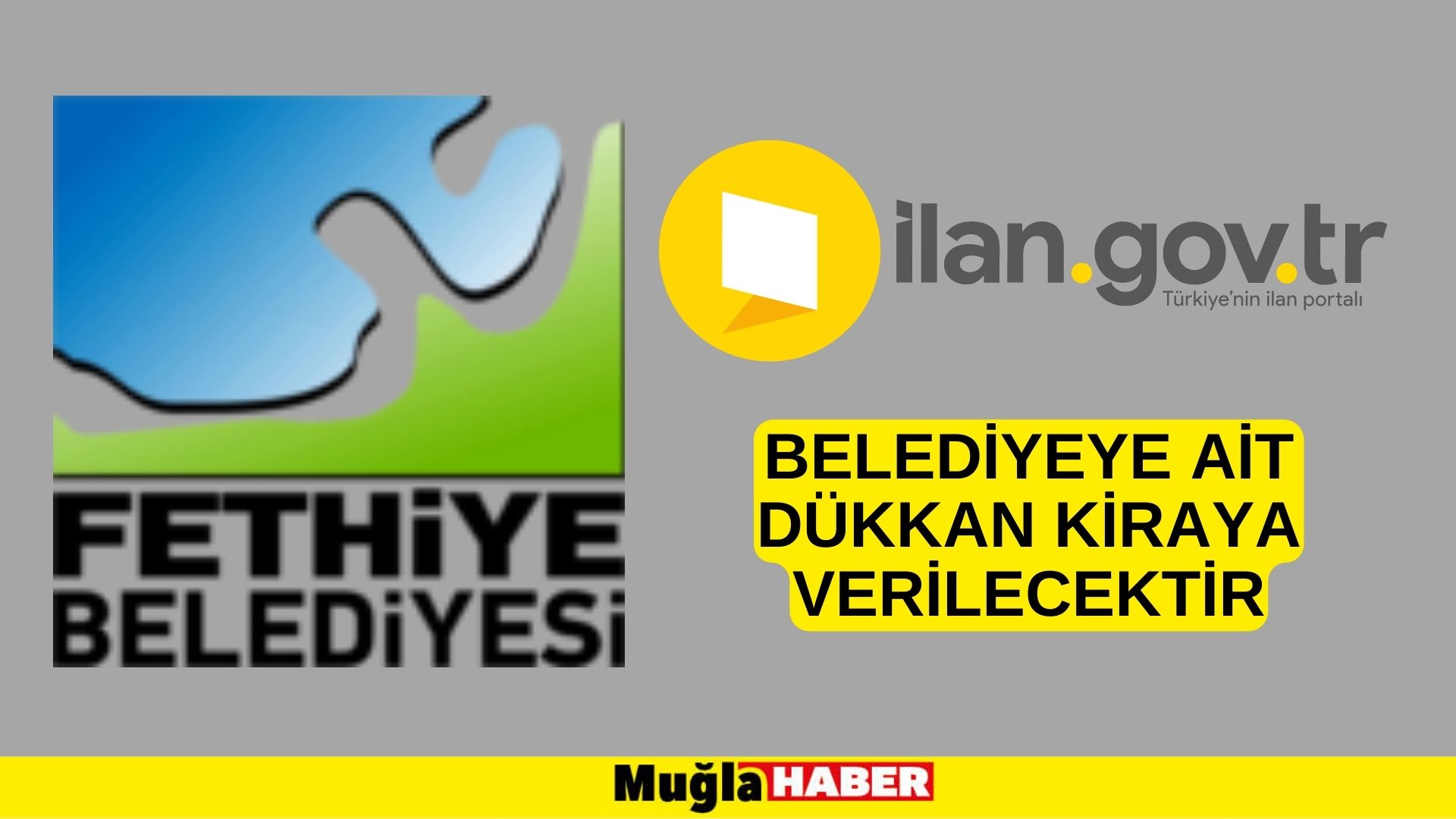 Belediyeye ait dükkan kiraya verilecektir