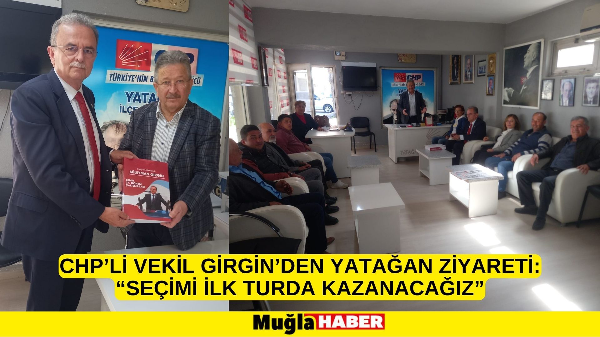 CHP’Lİ VEKİL GİRGİN’DEN YATAĞAN ZİYARETİ