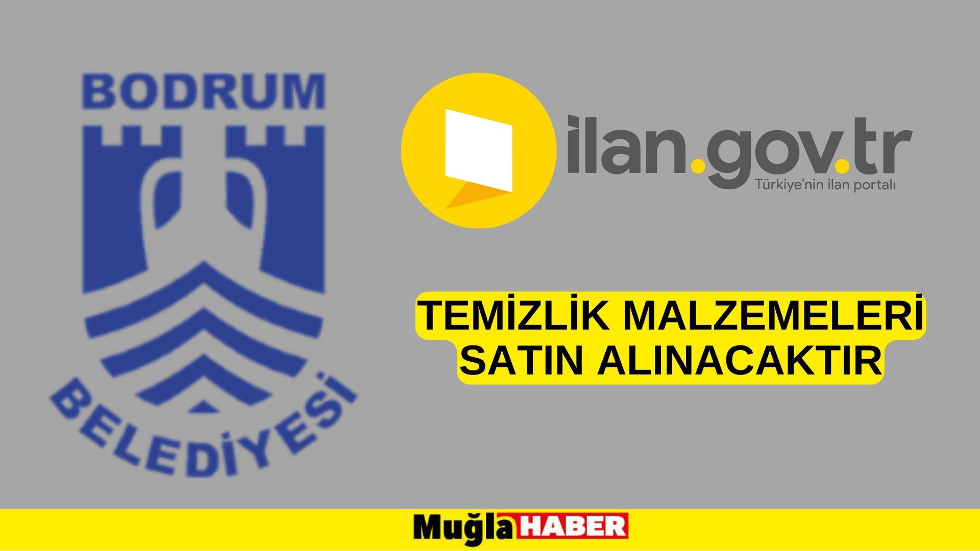 Temizlik malzemeleri satın alınacaktır