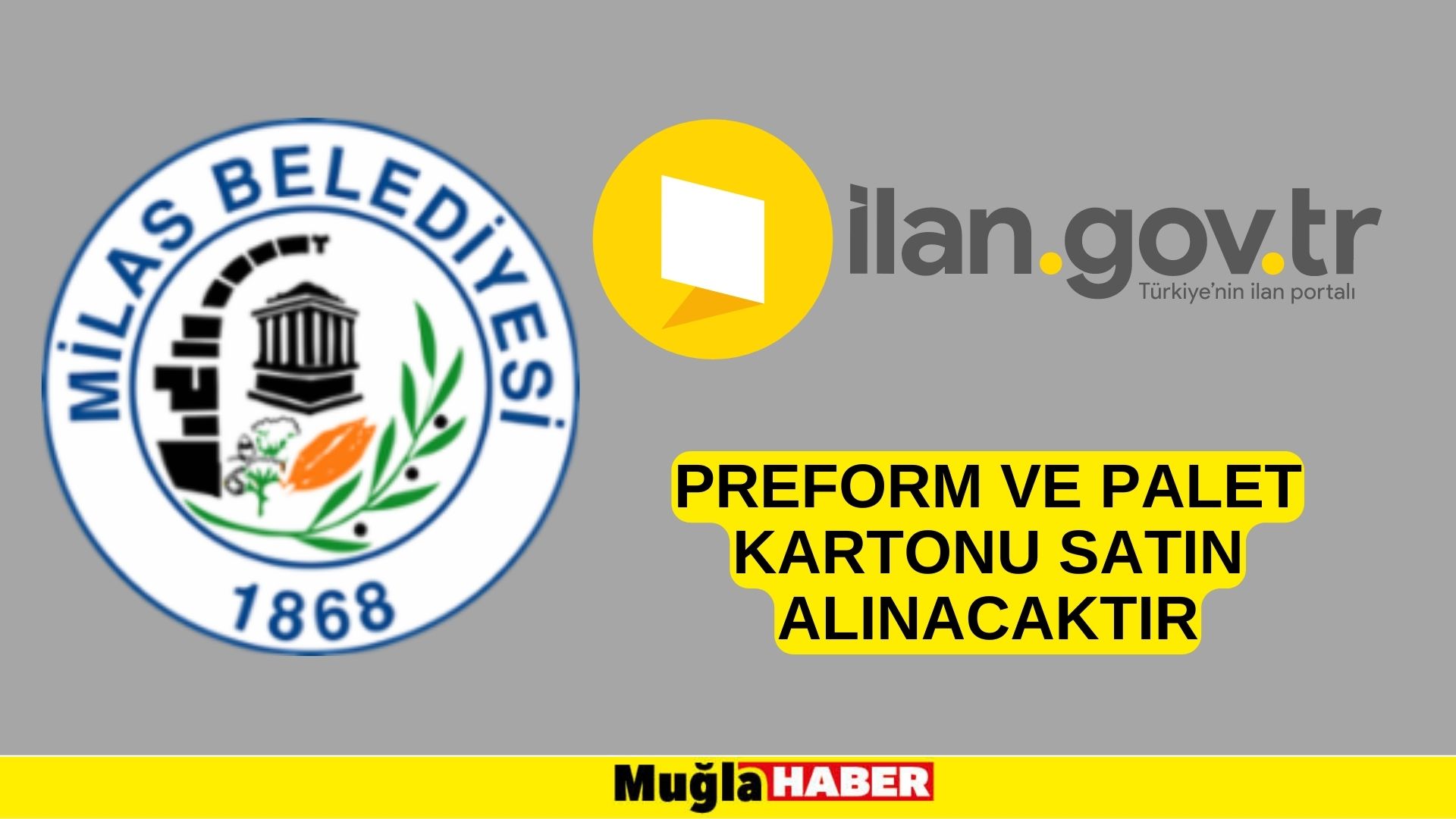 Preform ve palet kartonu satın alınacaktır