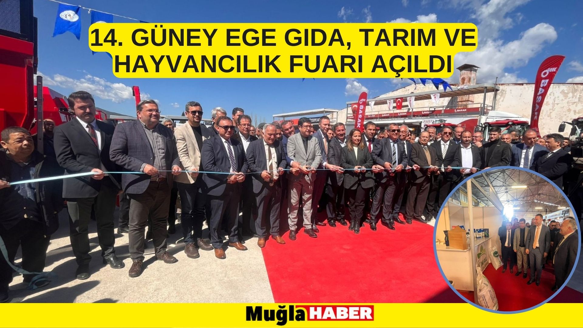 14. Güney Ege Gıda, Tarım ve Hayvancılık Fuarı açıldı