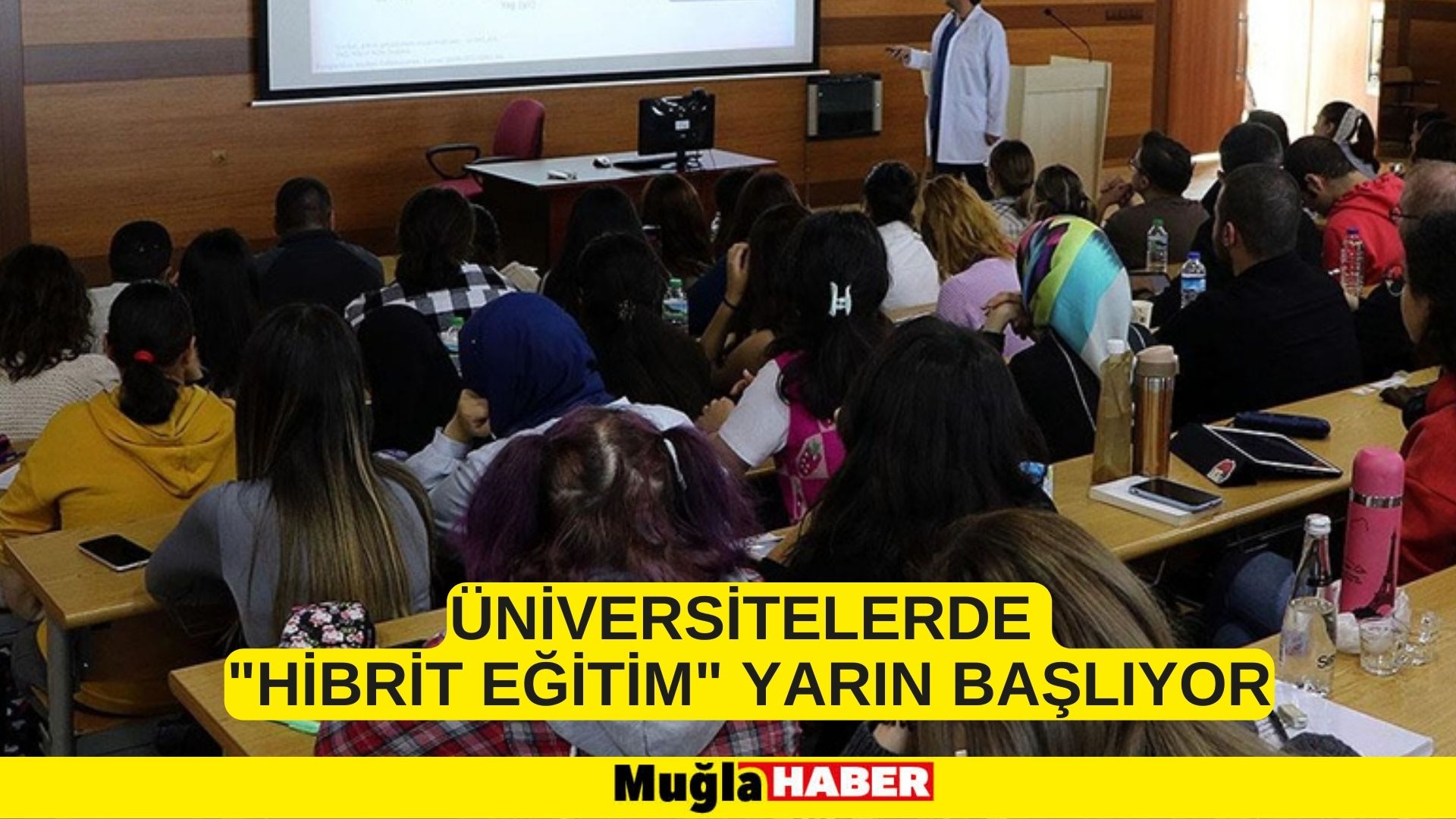 Üniversitelerde "hibrit eğitim" yarın başlıyor