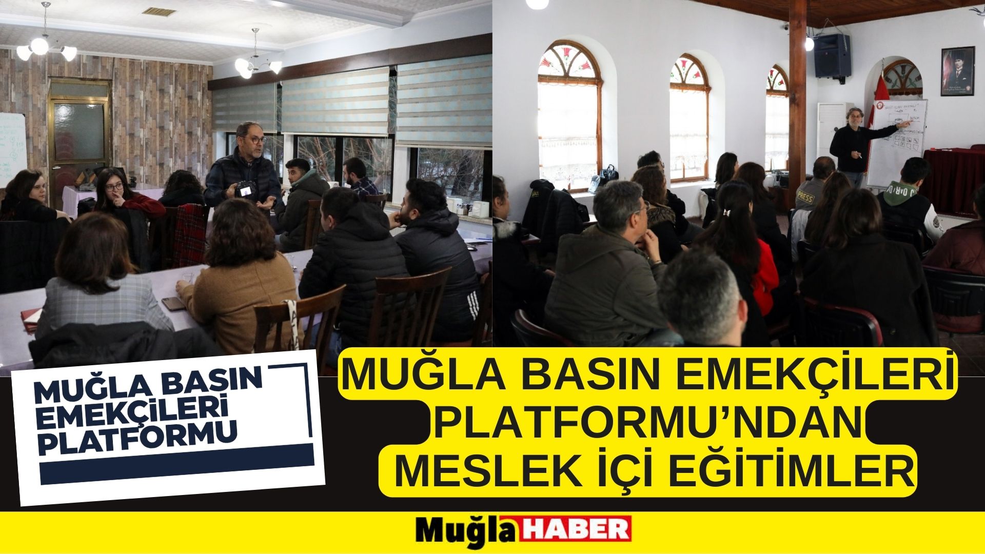 MUĞLA BASIN EMEKÇİLERİ PLATFORMU’NDAN MESLEK İÇİ EĞİTİMLER