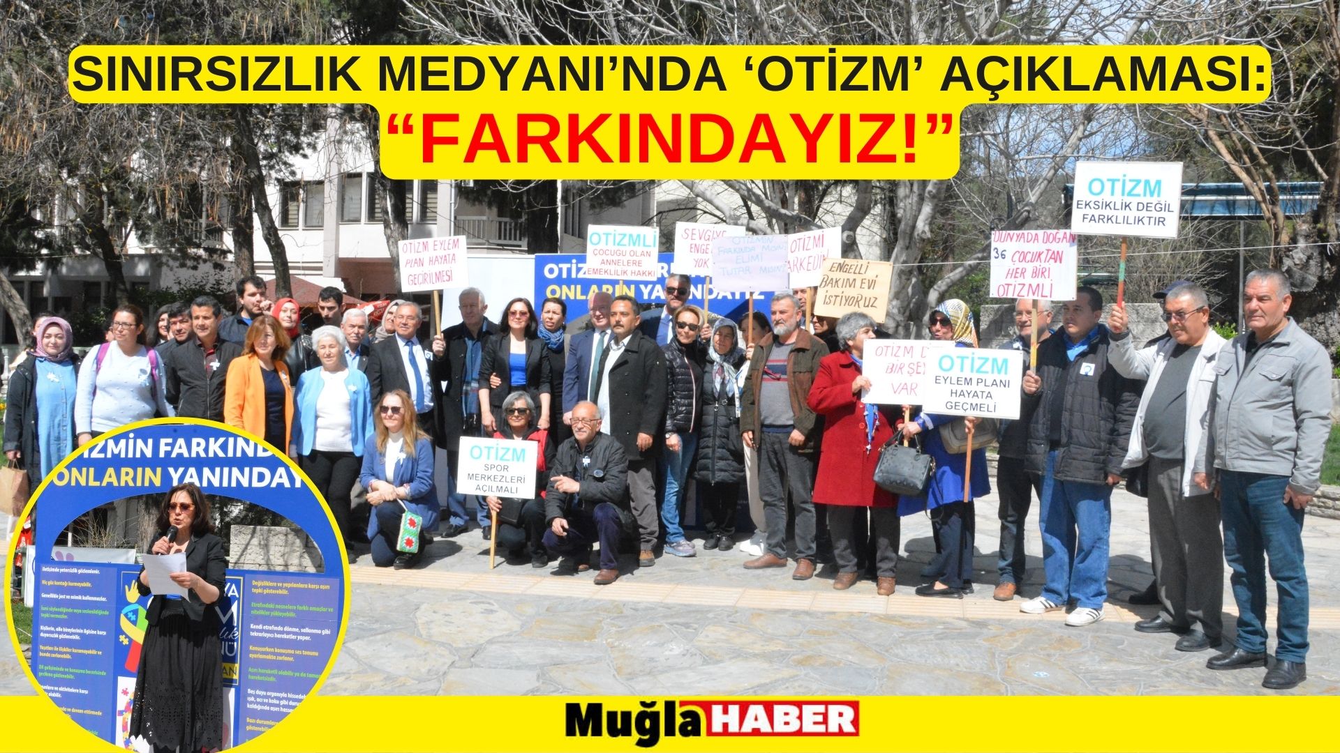 SINIRSIZLIK MEYDANI’NDA ‘OTİZM’ AÇIKLAMASI:“FARKINDAYIZ!”