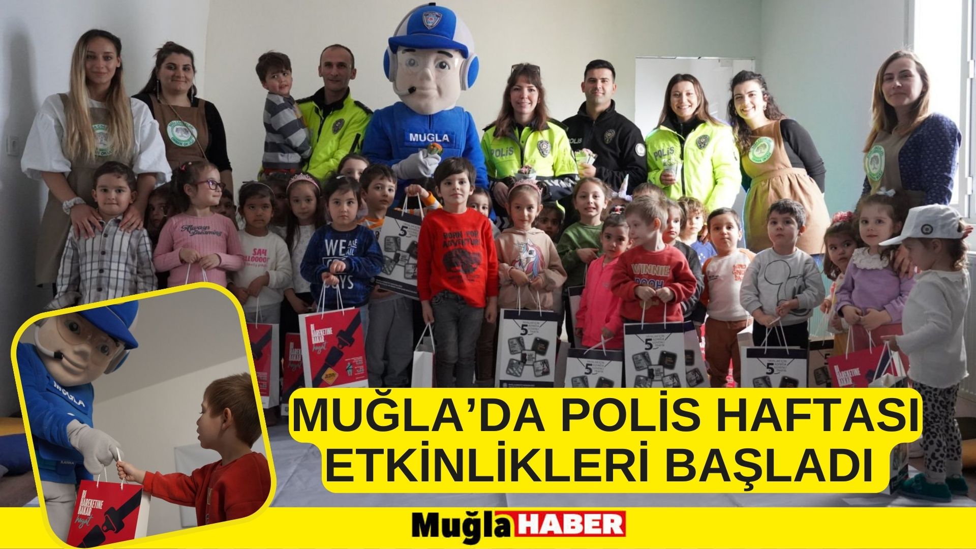 MUĞLA’DA POLİS HAFTASI ETKİNLİKLERİ BAŞLADI