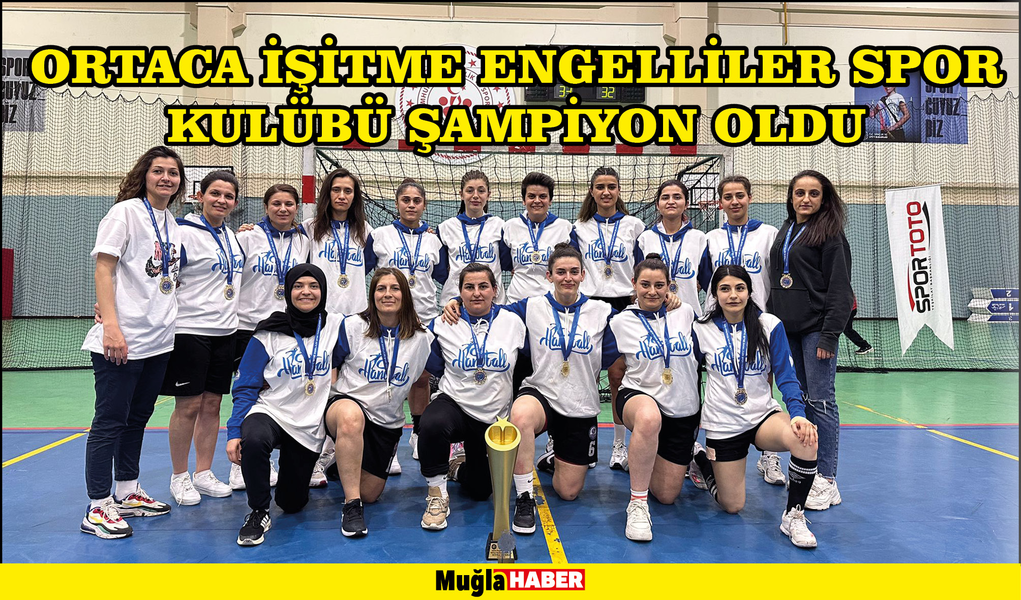 ORTACA İŞİTME ENGELLİLER SPOR KULÜBÜ ŞAMPİYON OLDU