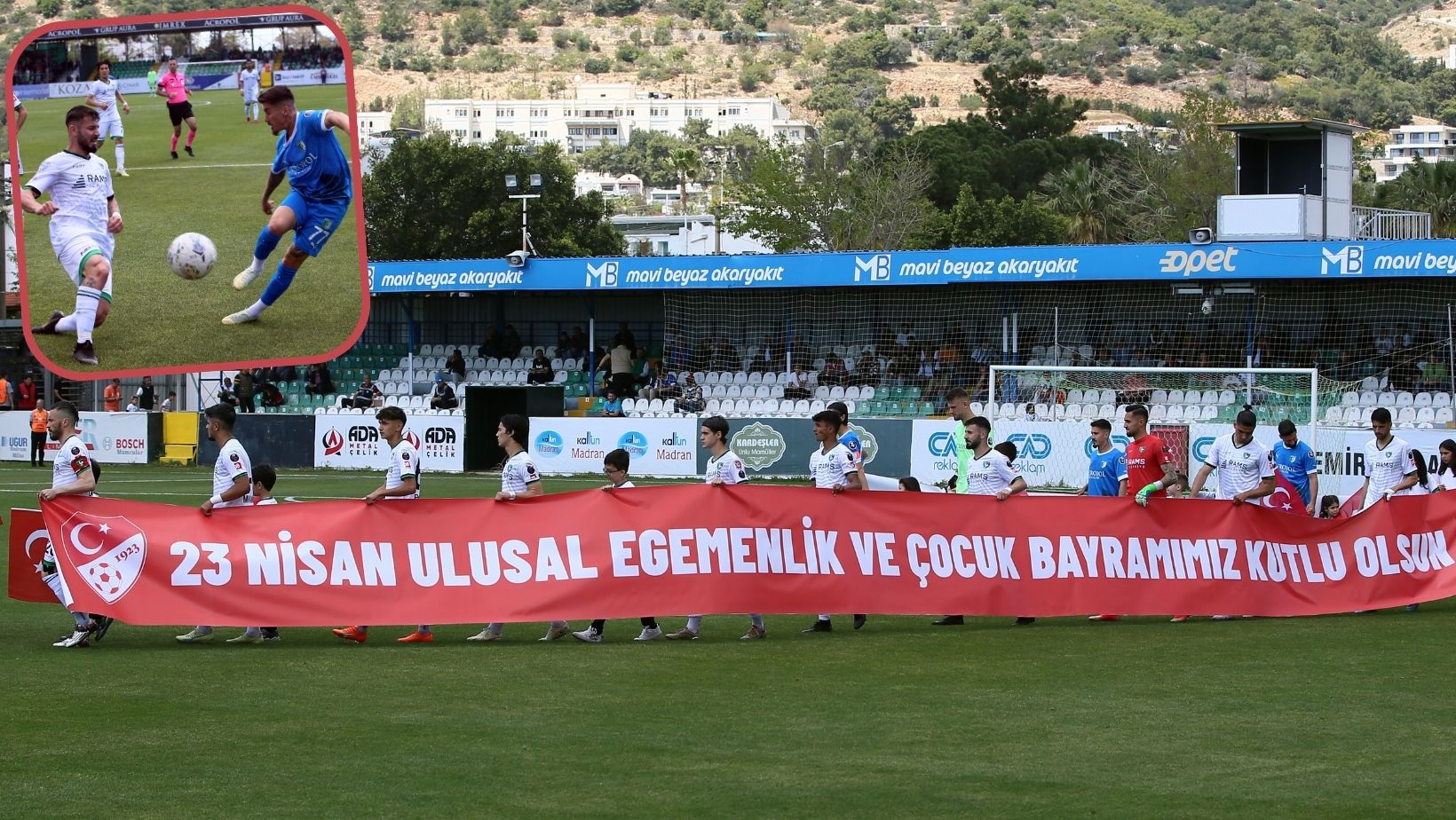 Bodrumspor, sahasında Altaş Denizlispor'u 1-0 mağlup etti.