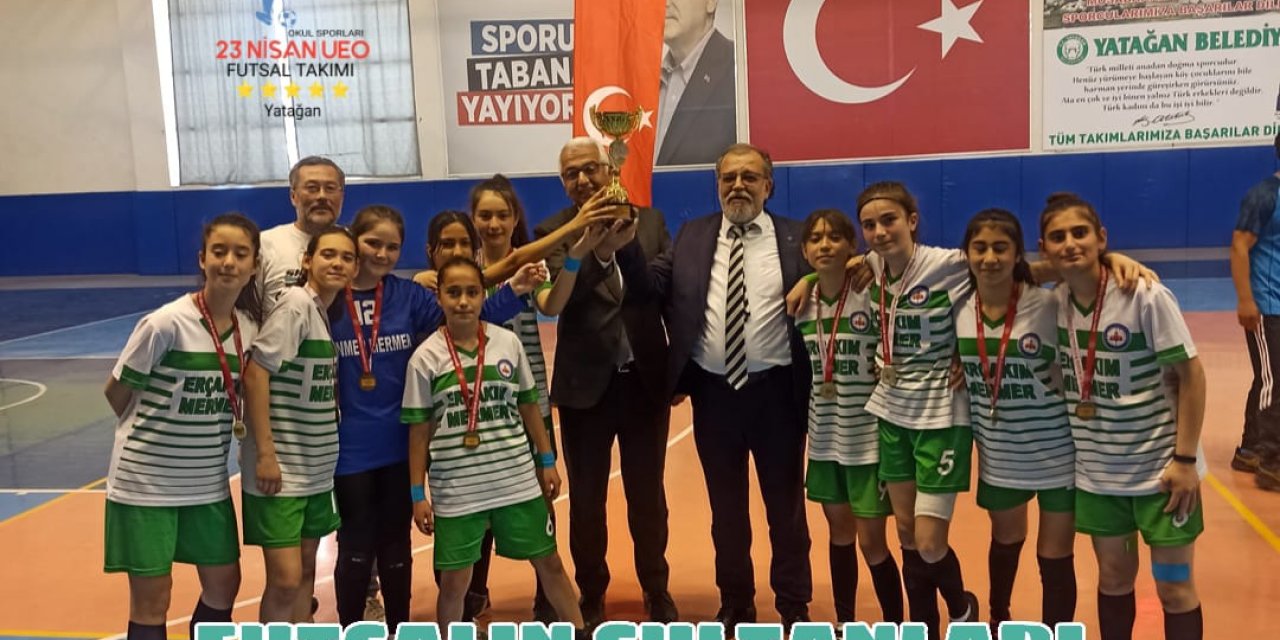 YATAĞAN 23 NİSAN ORTAOKULU FUTSAL TAKIMI İL ŞAMPİYONU