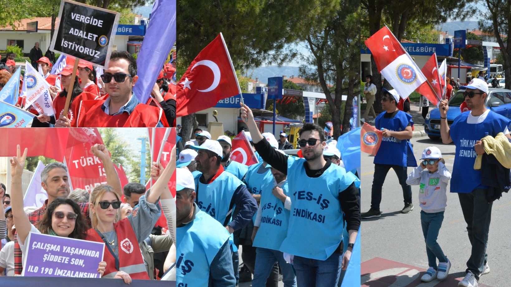 MUĞLA’DA 1 MAYIS KUTLANDI