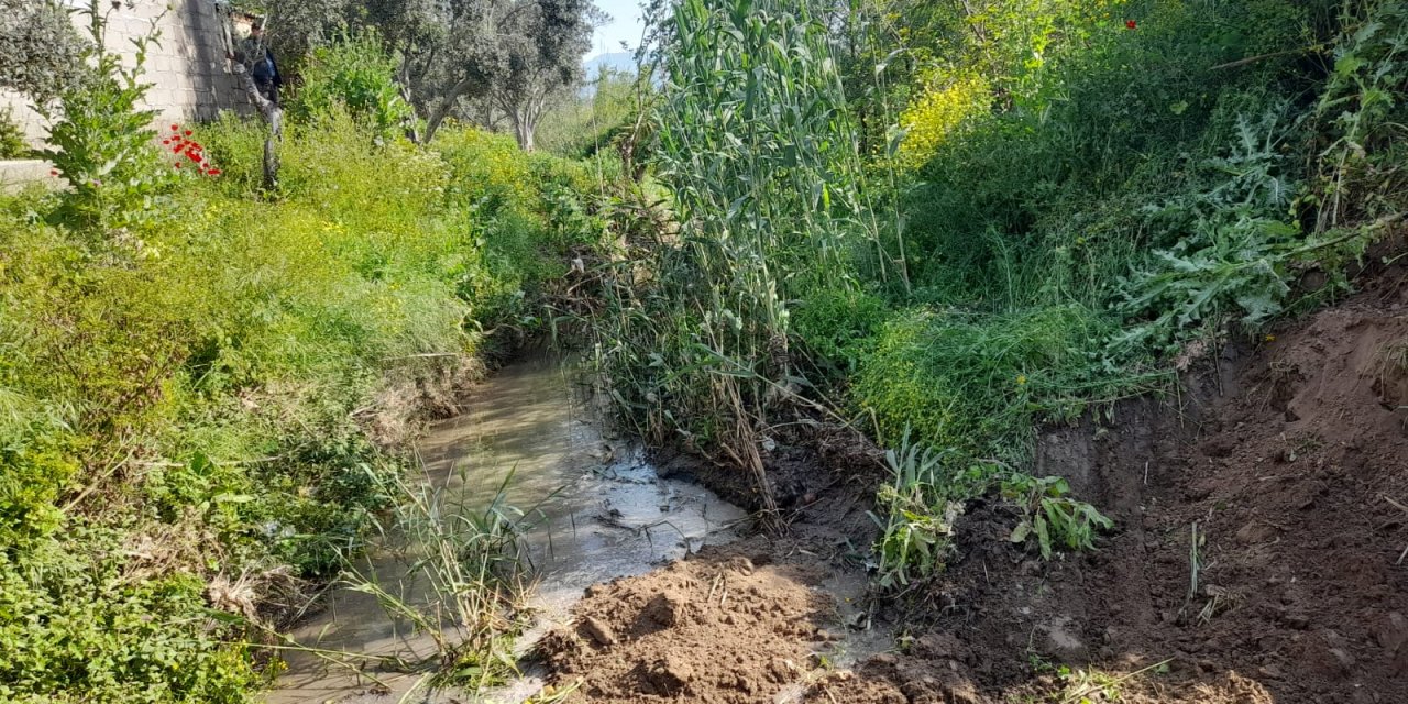 BALAVCA DERESİNDE KORKULUK VE TEMİZLİK ÇALIŞMASI YAPILDI